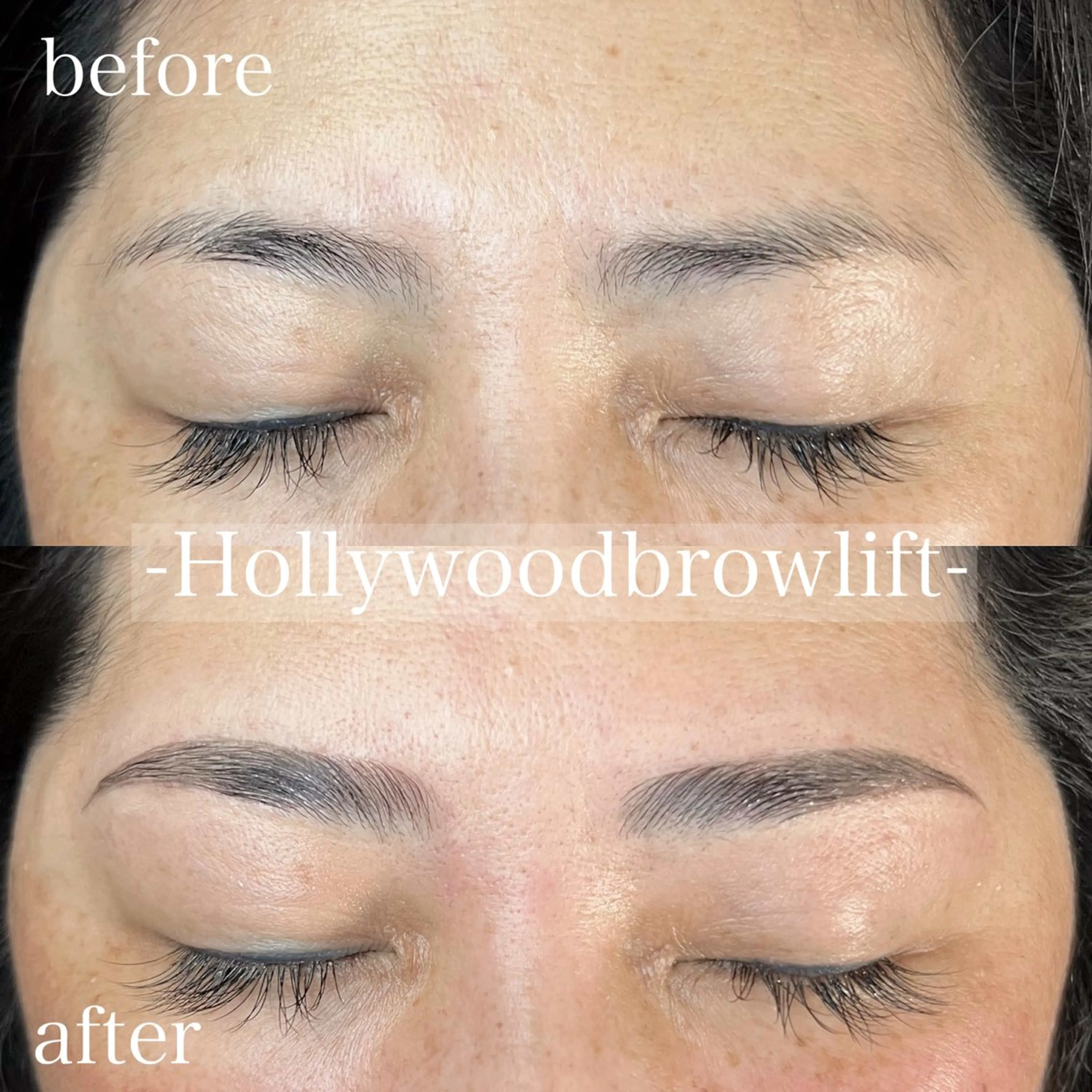 アイブロウ ハリウッドブロウリフト MONDO MIZUKIのマツエク・マツパデザイン