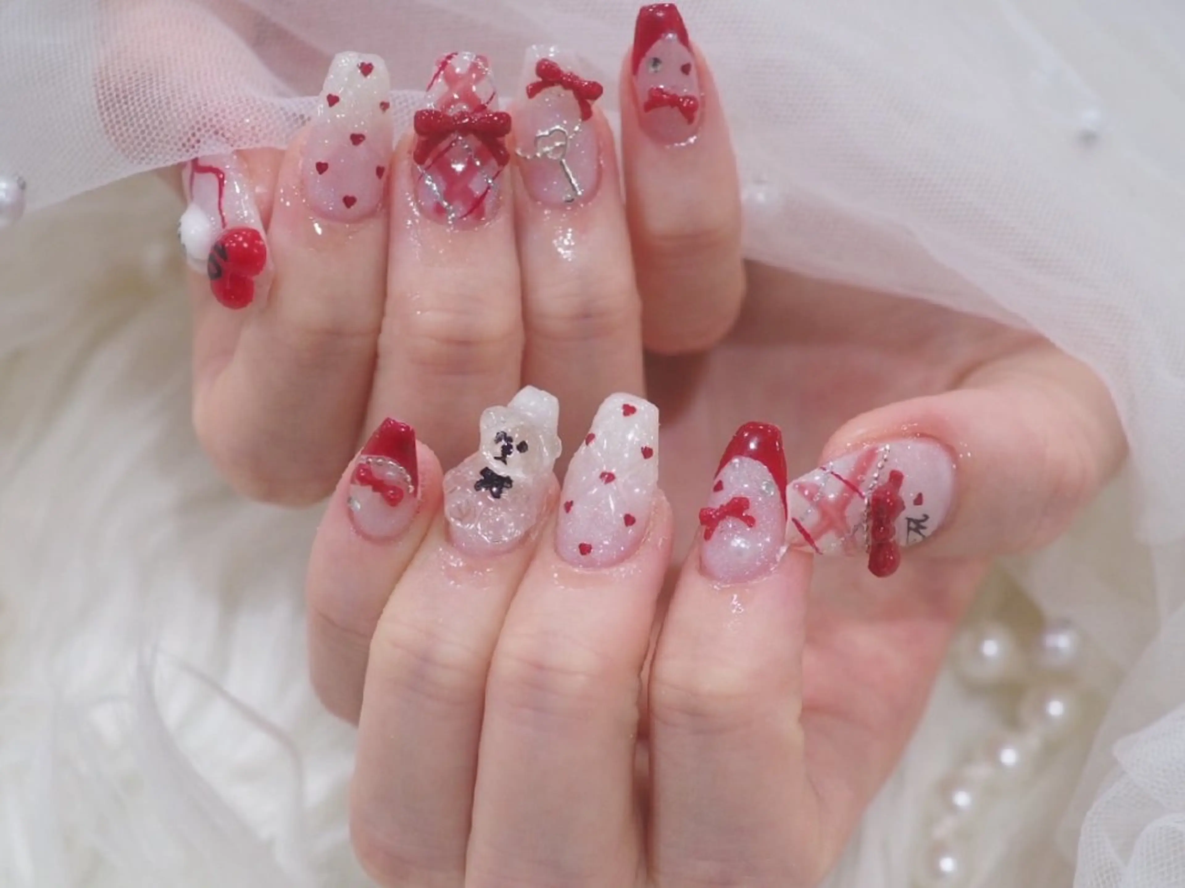 ネイル ハンドネイル 岡林 優美のネイルデザイン