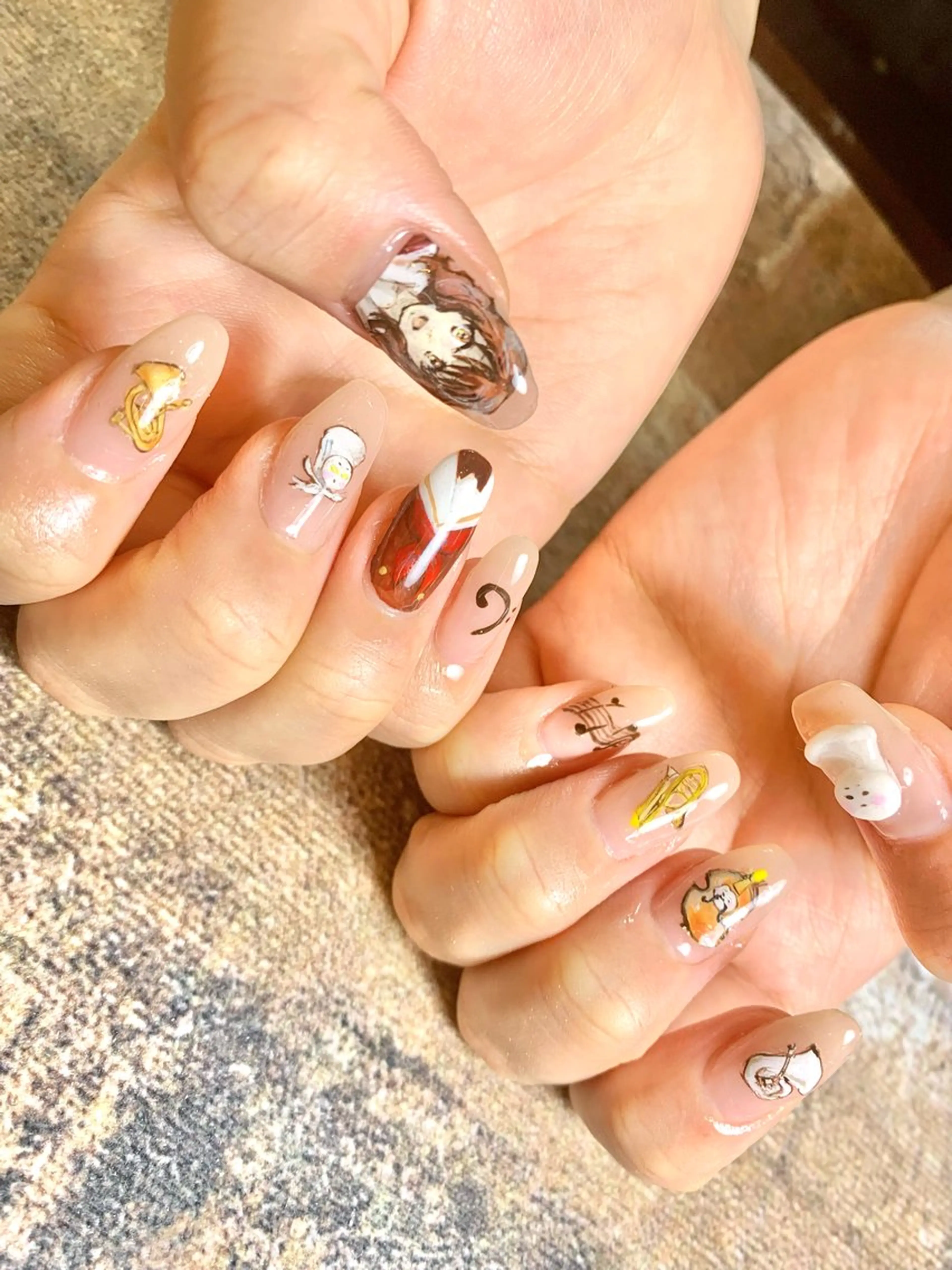 ネイル 持ち込み m mのネイルデザイン