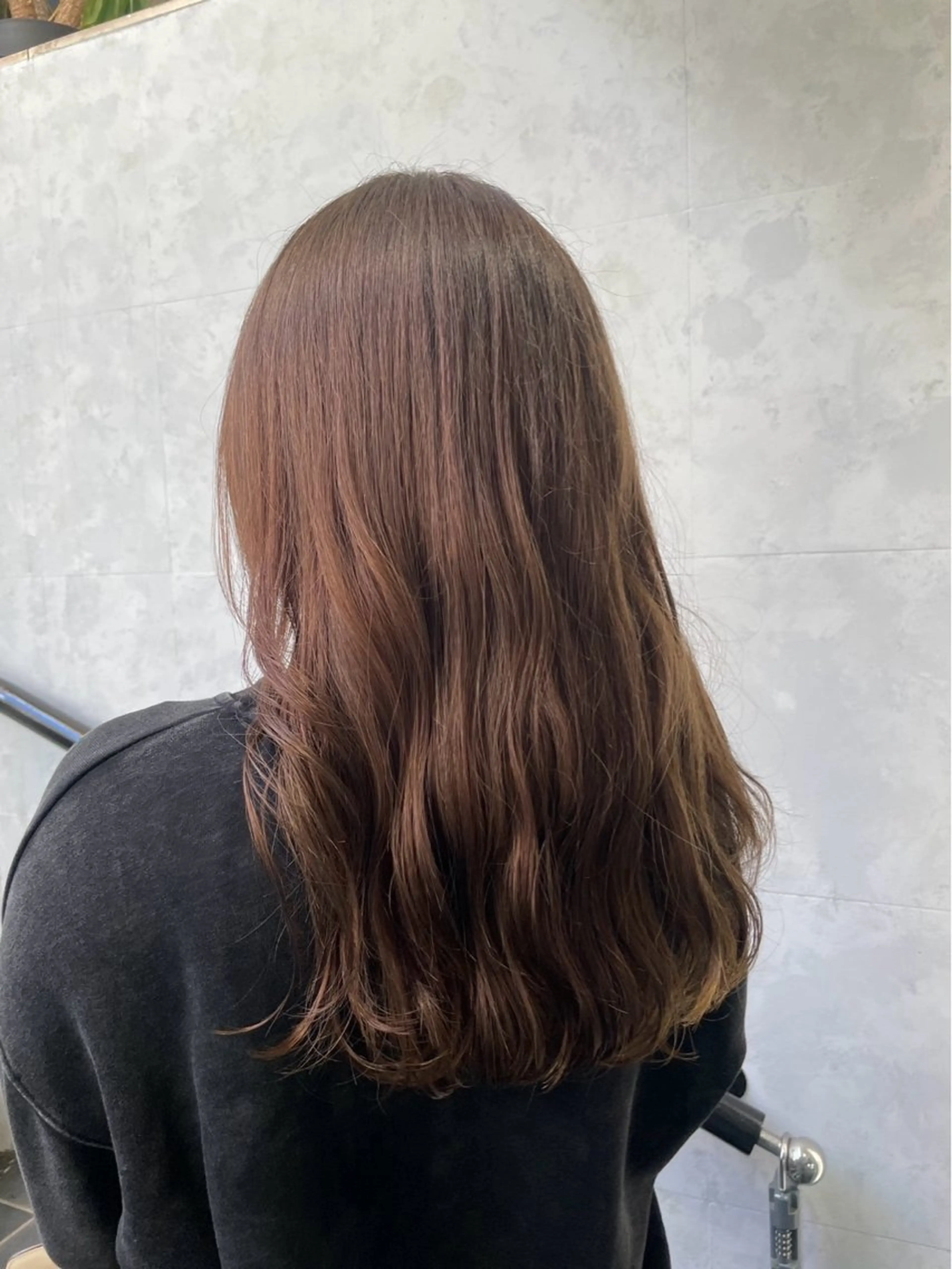 セミロング カラー カット ヘアカラー トリートメント You/透明感カラー レイヤーカット/ボブのヘアスタイル