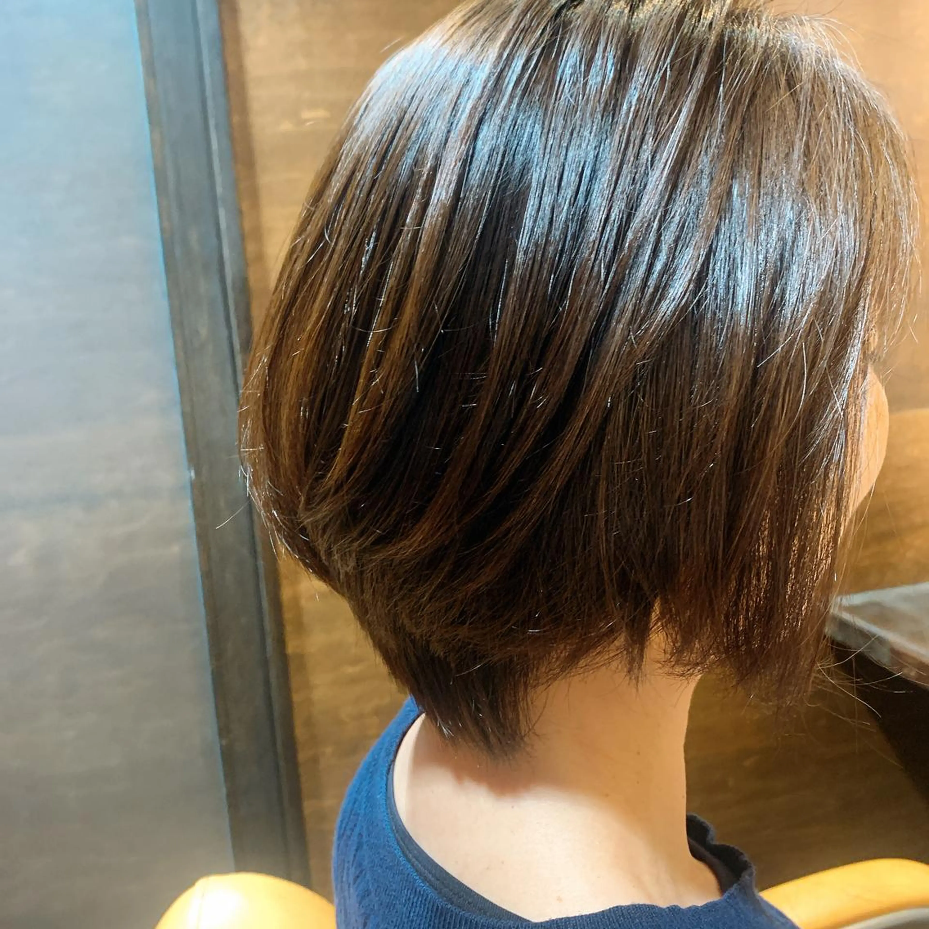 ショート 栞南🌼/艶カラー/ 髪質改善/ナチュラルのヘアスタイル