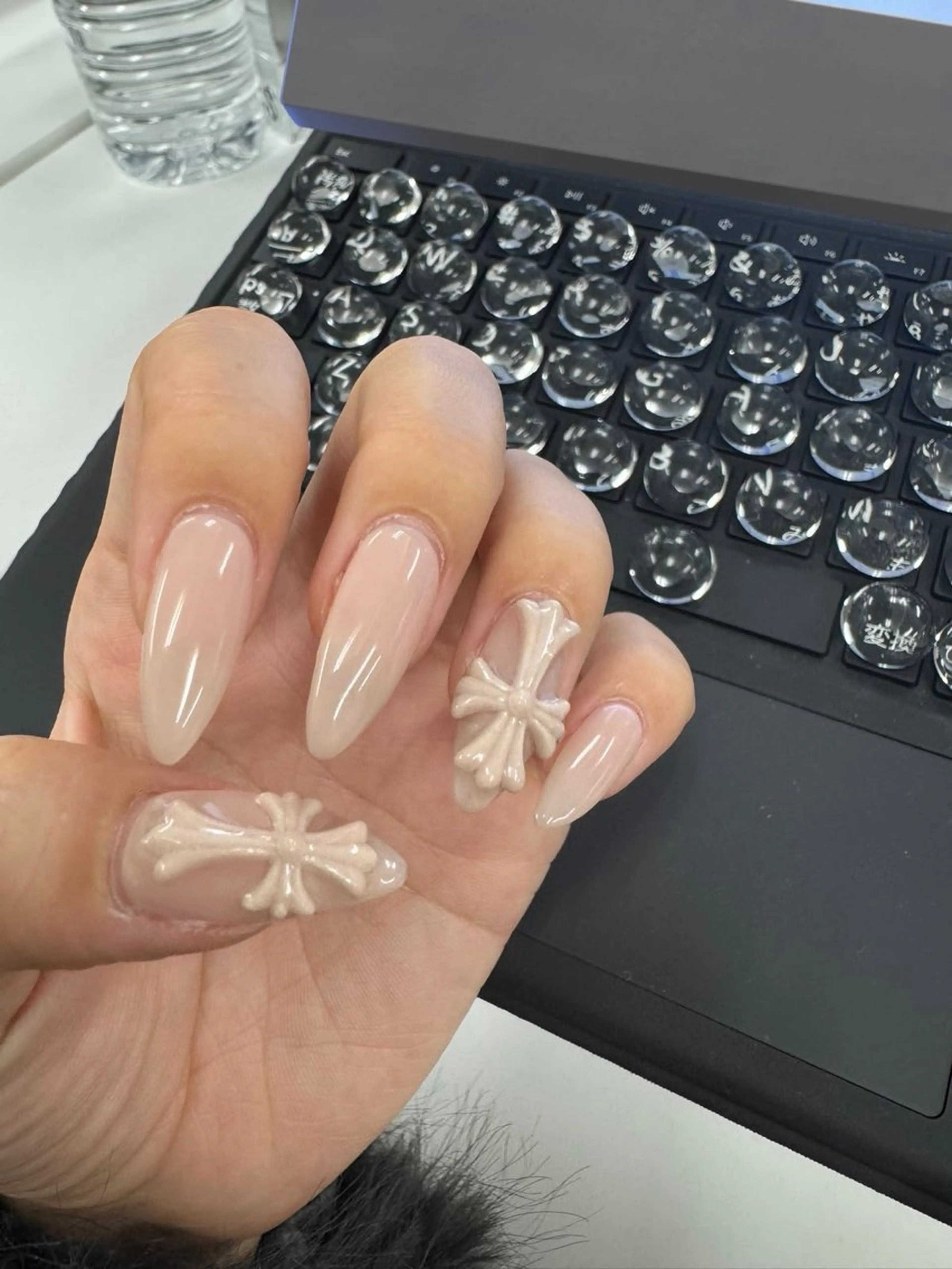 ネイル チークネイル フットネイル フレンチネイル グラデーション 韓国ネイル Yuki nail staffのネイルデザイン