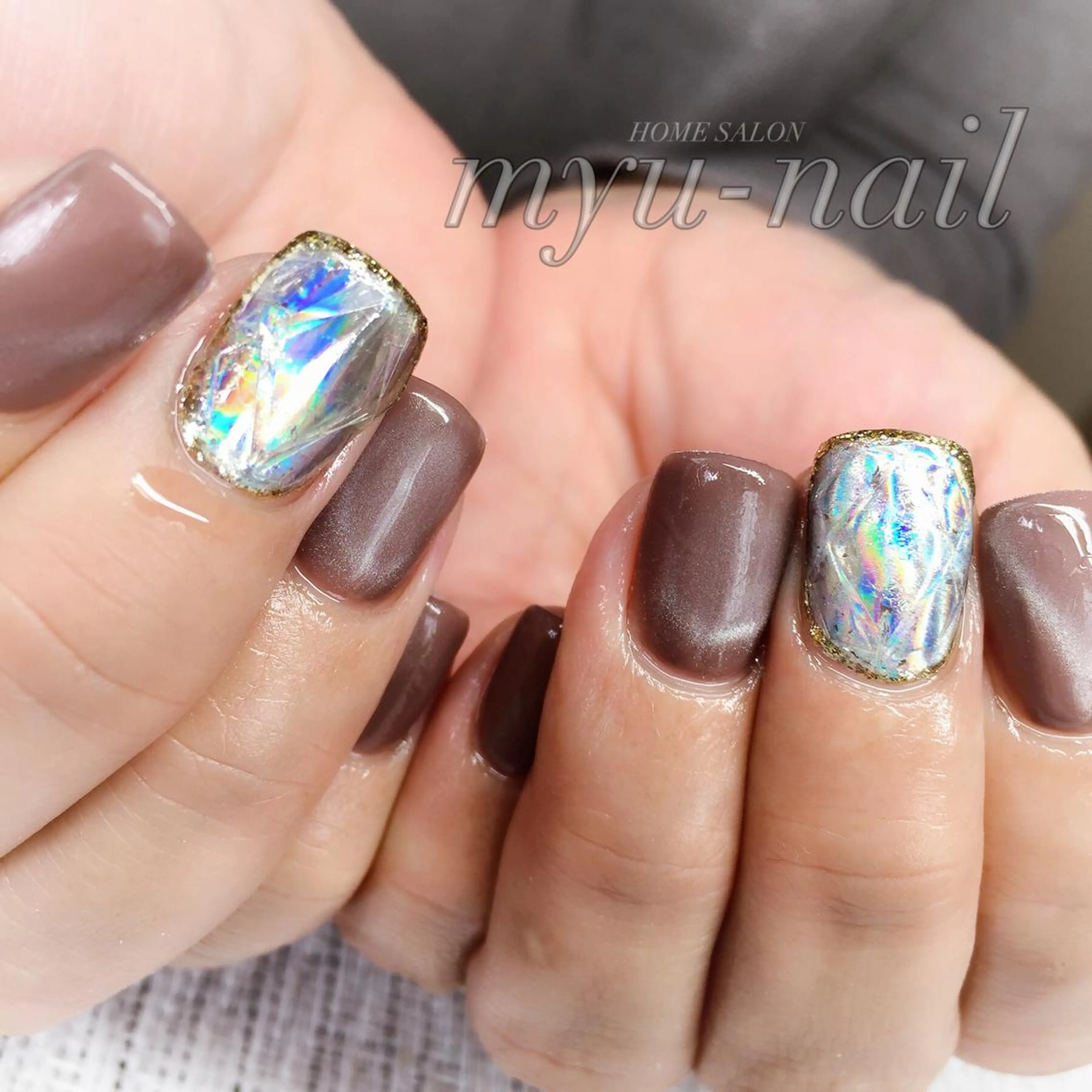 ネイル ハンドネイル ホームサロン myu-nailのネイルデザイン