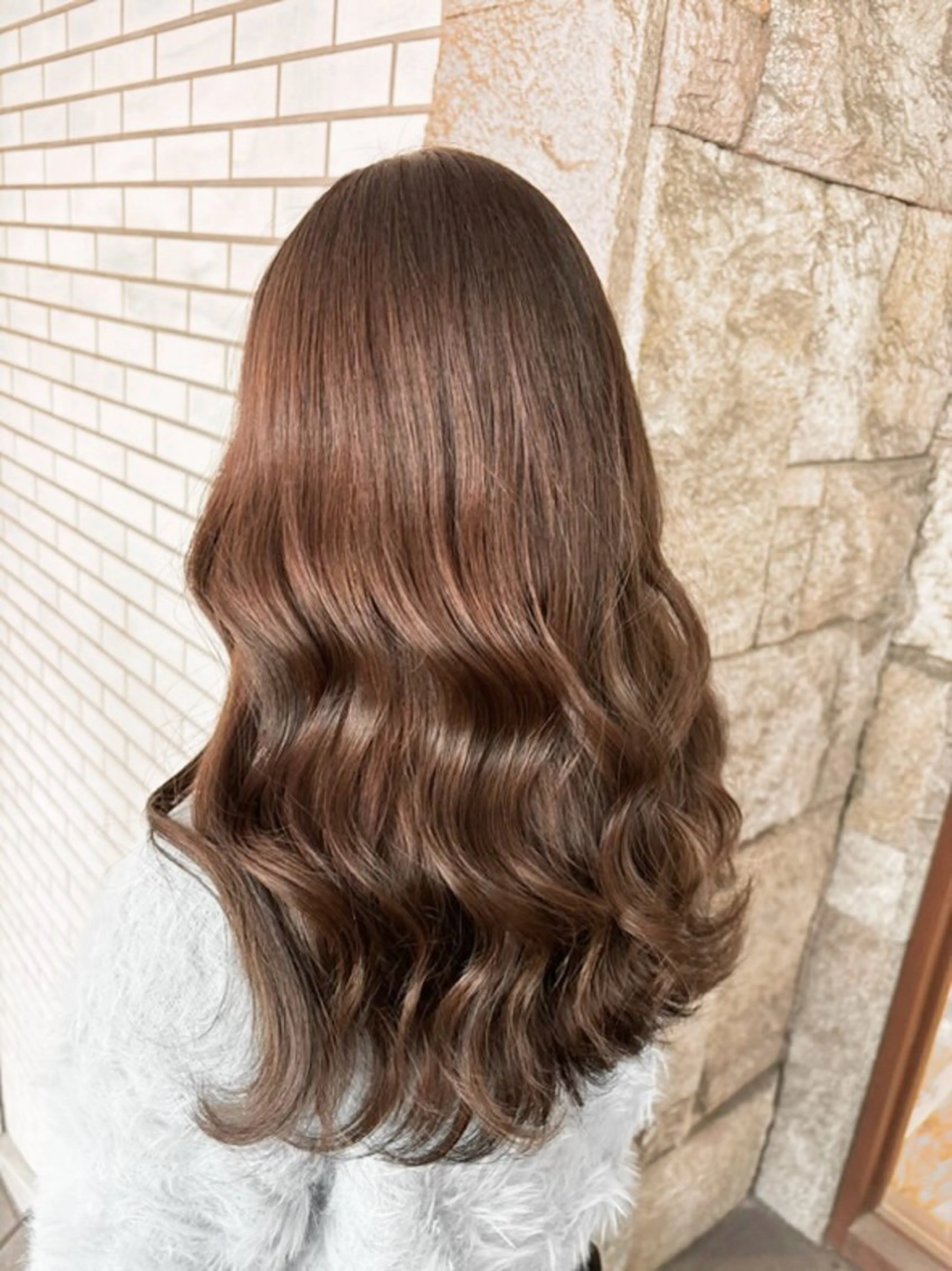 ロング カラー ベージュカラー カット ヘアカラー 萩原 凌✄﻿のヘアスタイル