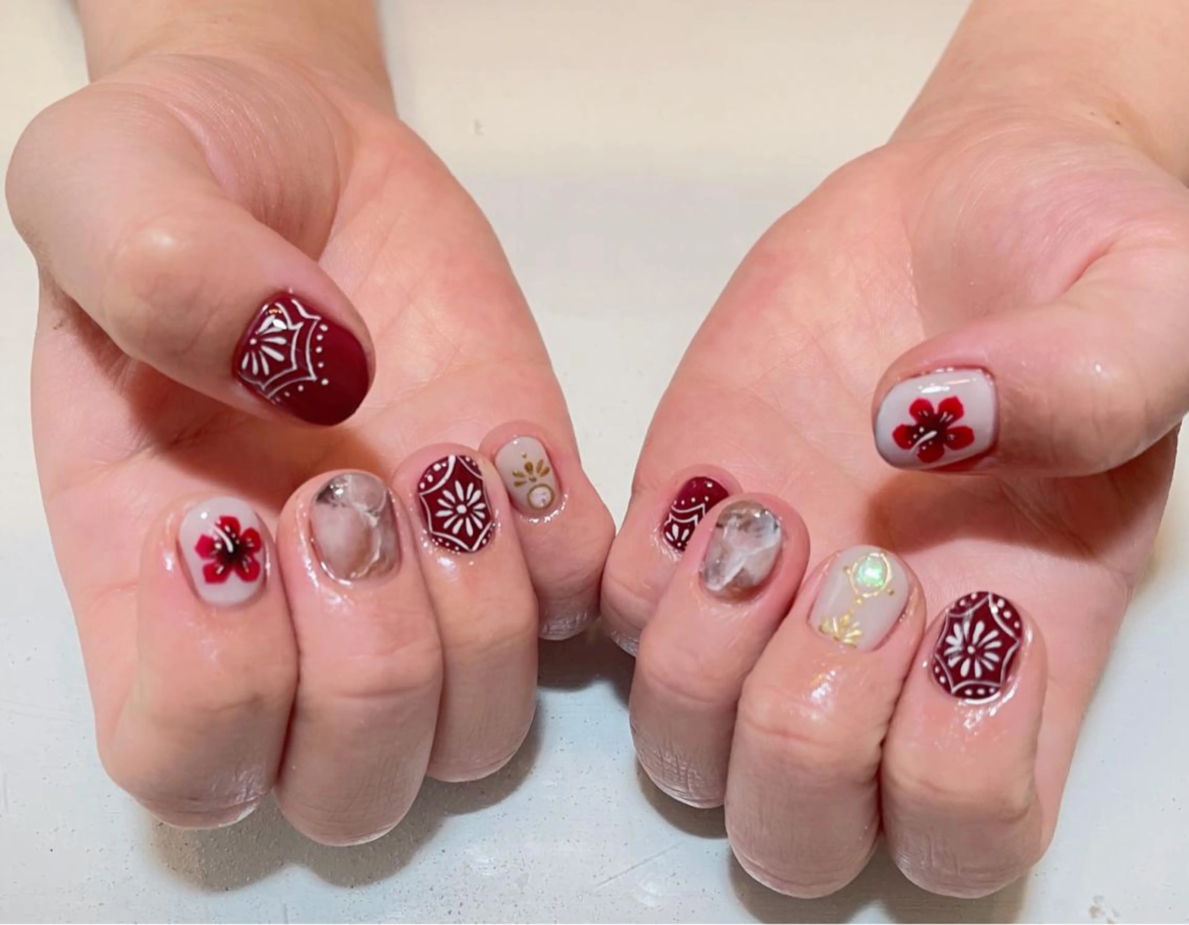 ネイル ジェルネイル マットネイル ミラーネイル ニュアンスネイル オフィスネイル ハンドネイル nail salon ラピスラズリのネイルデザイン