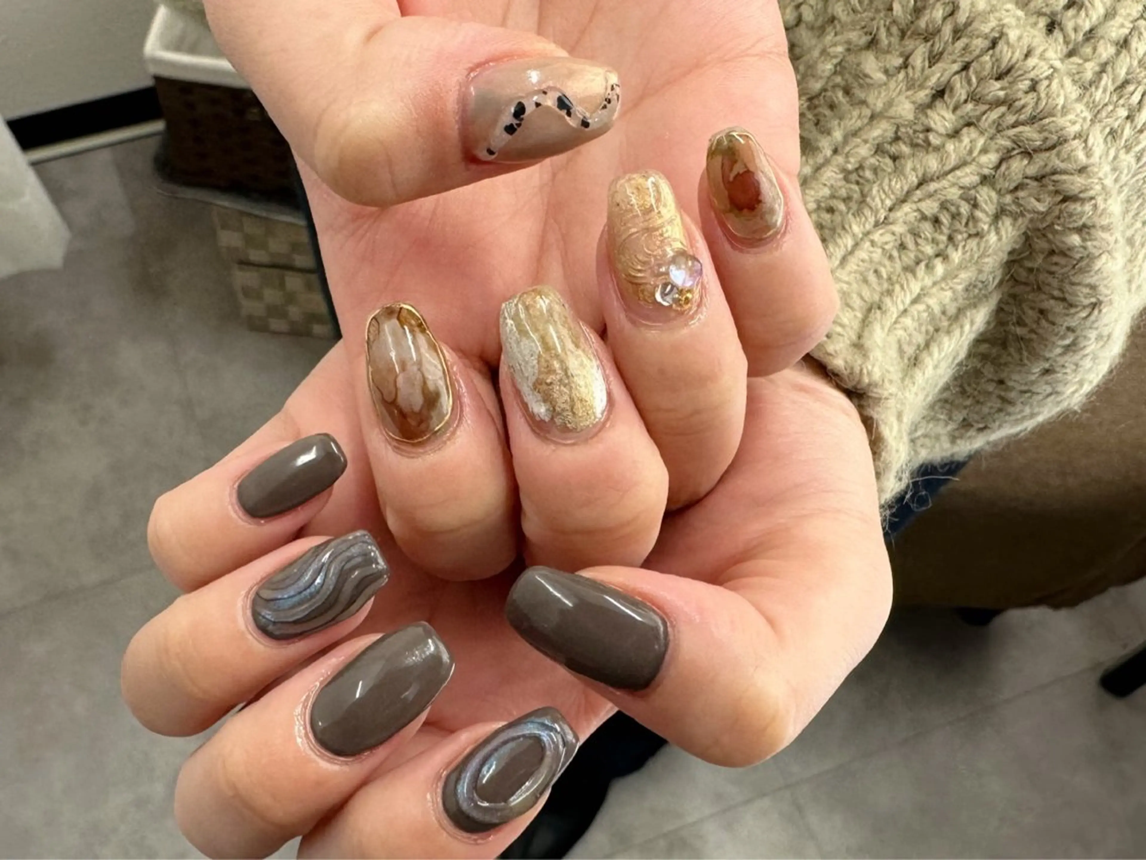 ネイル ニュアンスネイル ハンドネイル Nail Katoのネイルデザイン