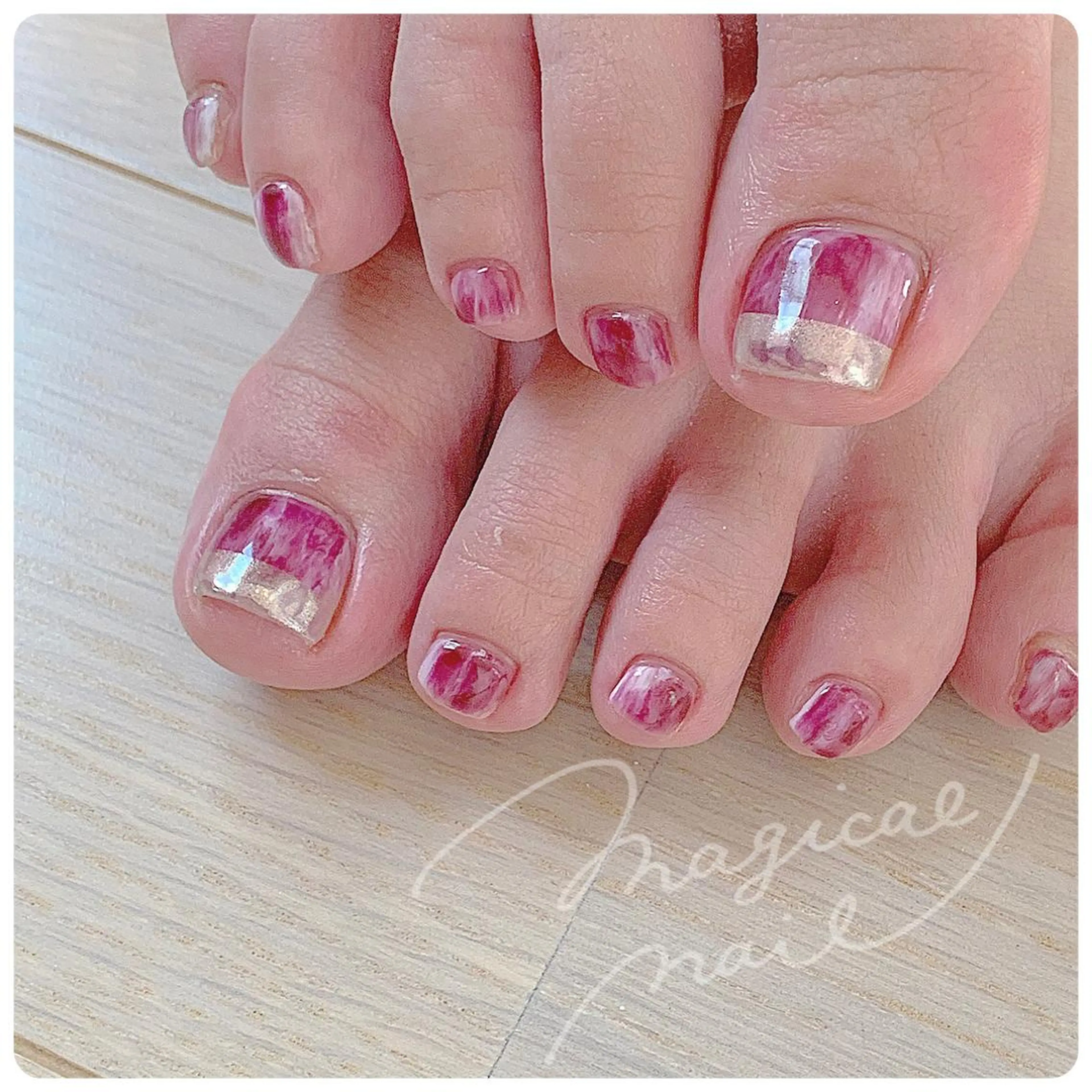 ネイル フットネイル magical nailのネイルデザイン