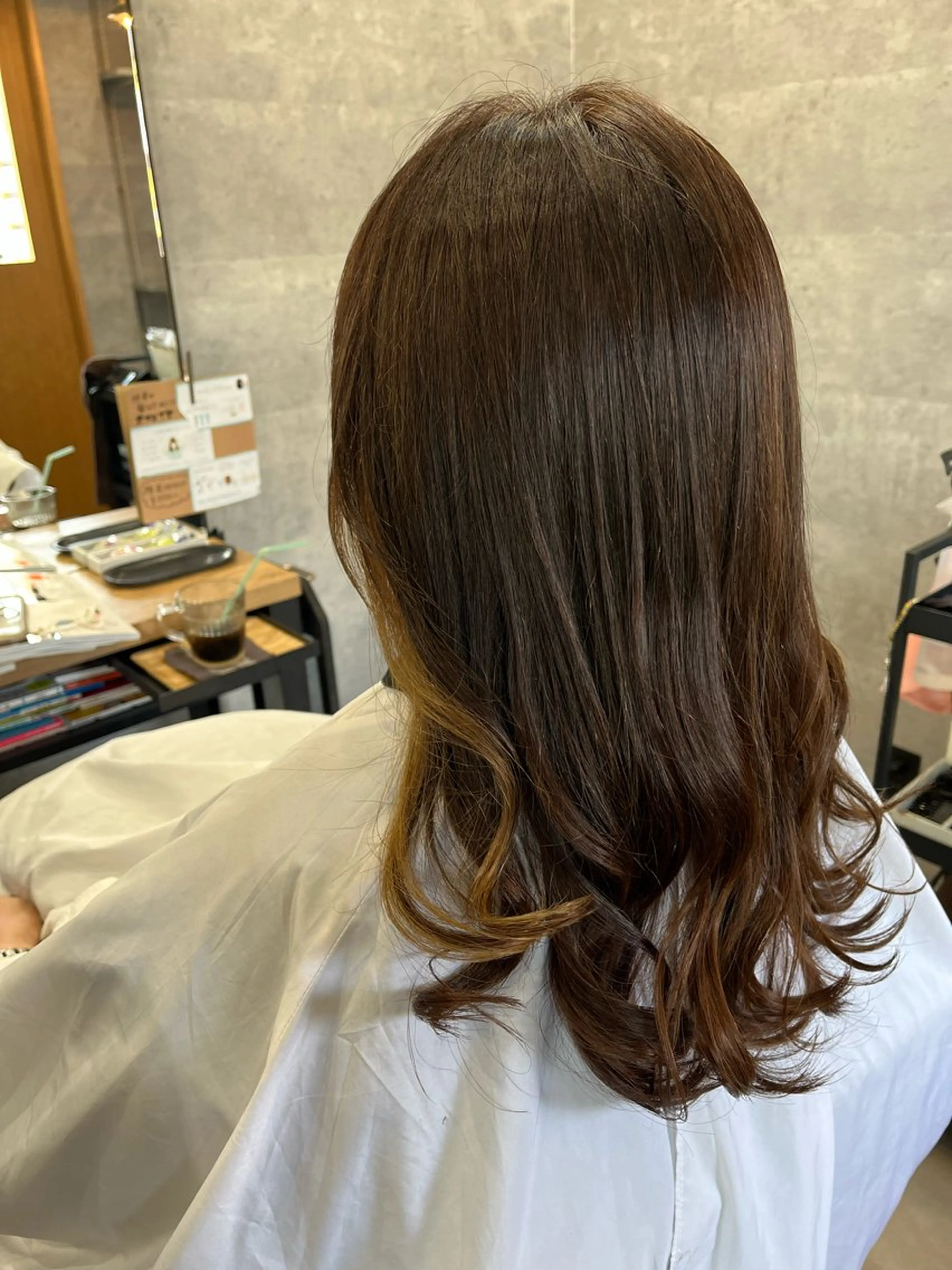 ロング ヤマモト ヒロミのヘアスタイル