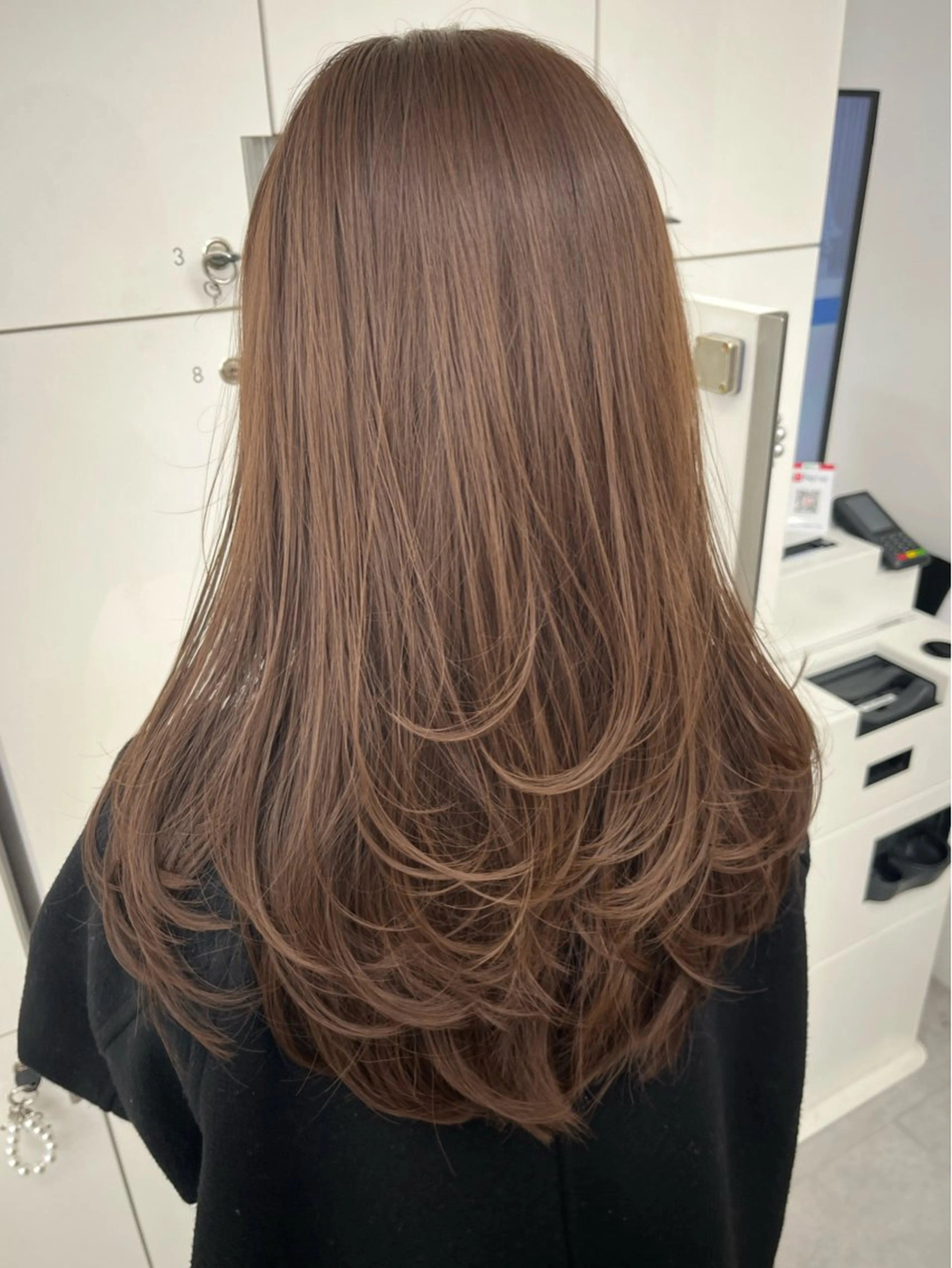 ロング カラー カット ヘアカラー トリートメント レイヤーカット顔周り /アレンジ伊藤彪真のヘアスタイル