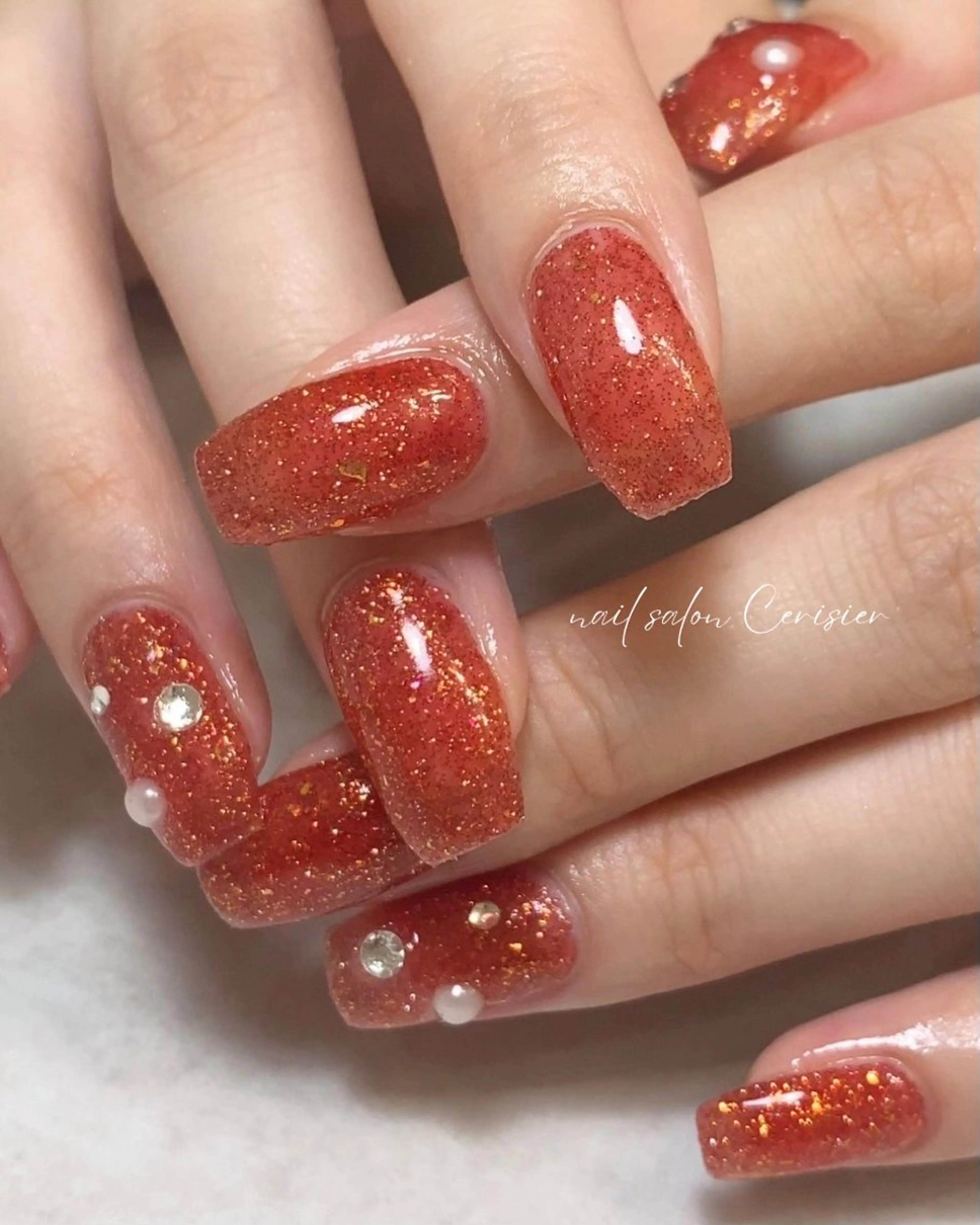 ネイル ハンドネイル cerisier nailのネイルデザイン