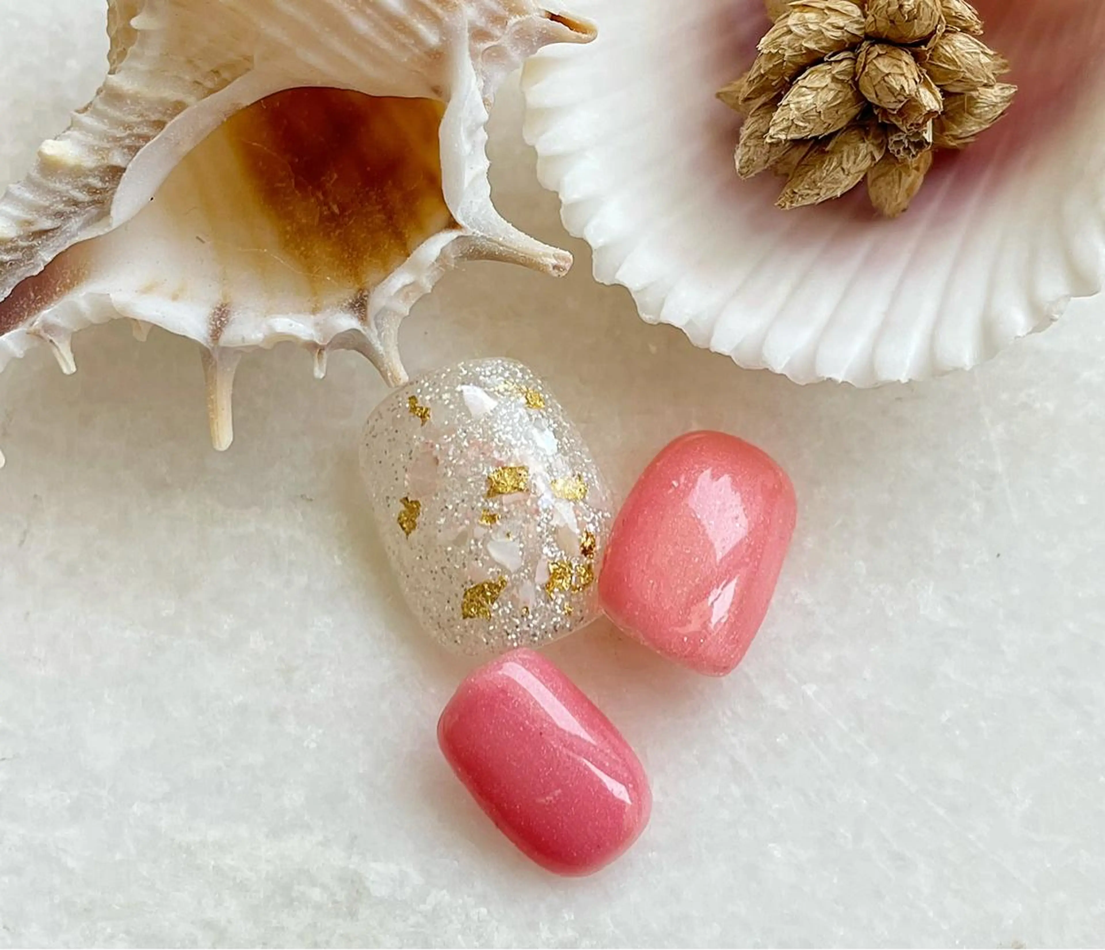 ネイル フットネイル ジェルネイル パラジェル フットネイル Satomi  のネイルデザイン