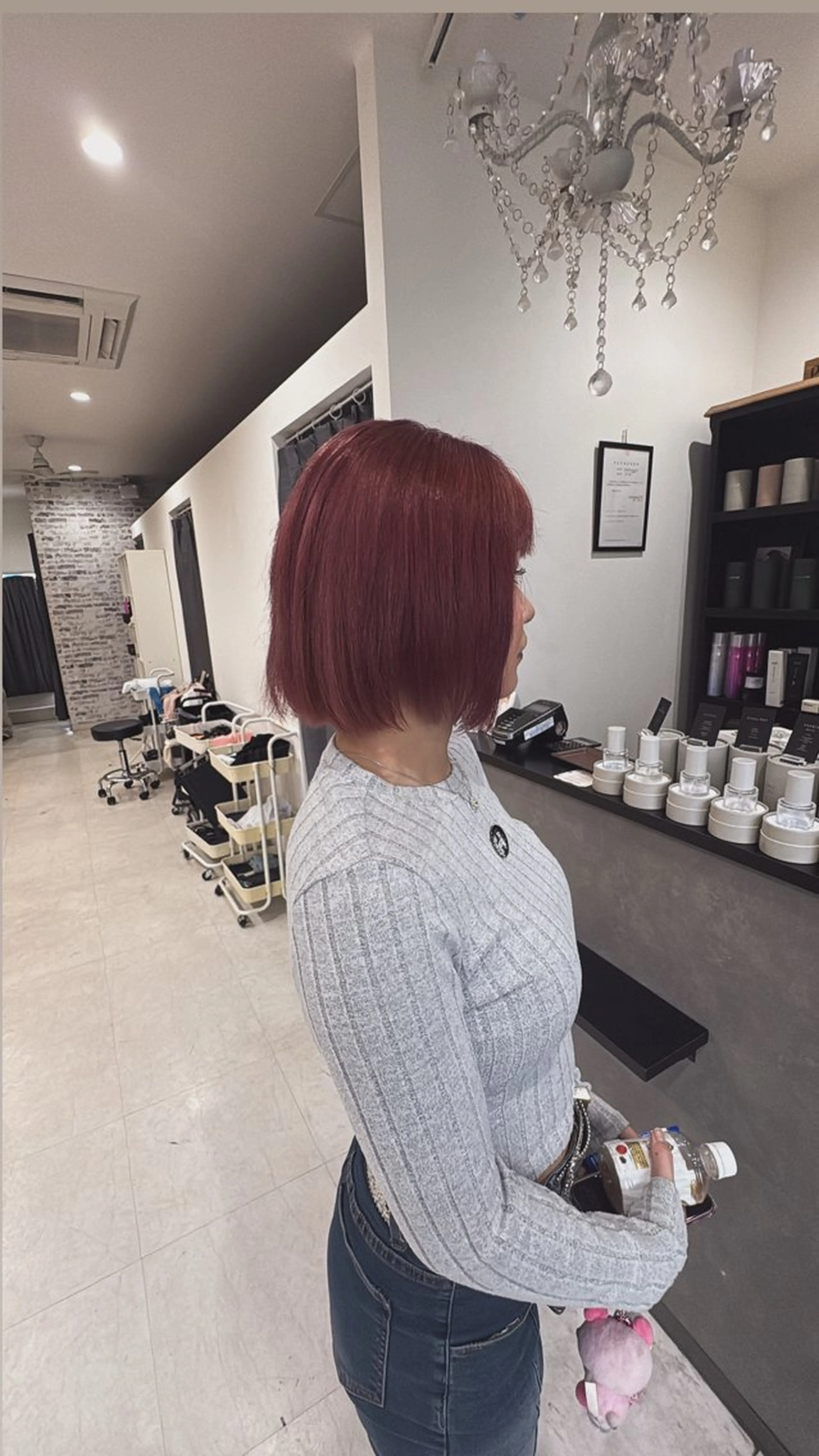 ミディアム charm小沢 真澄のヘアスタイル