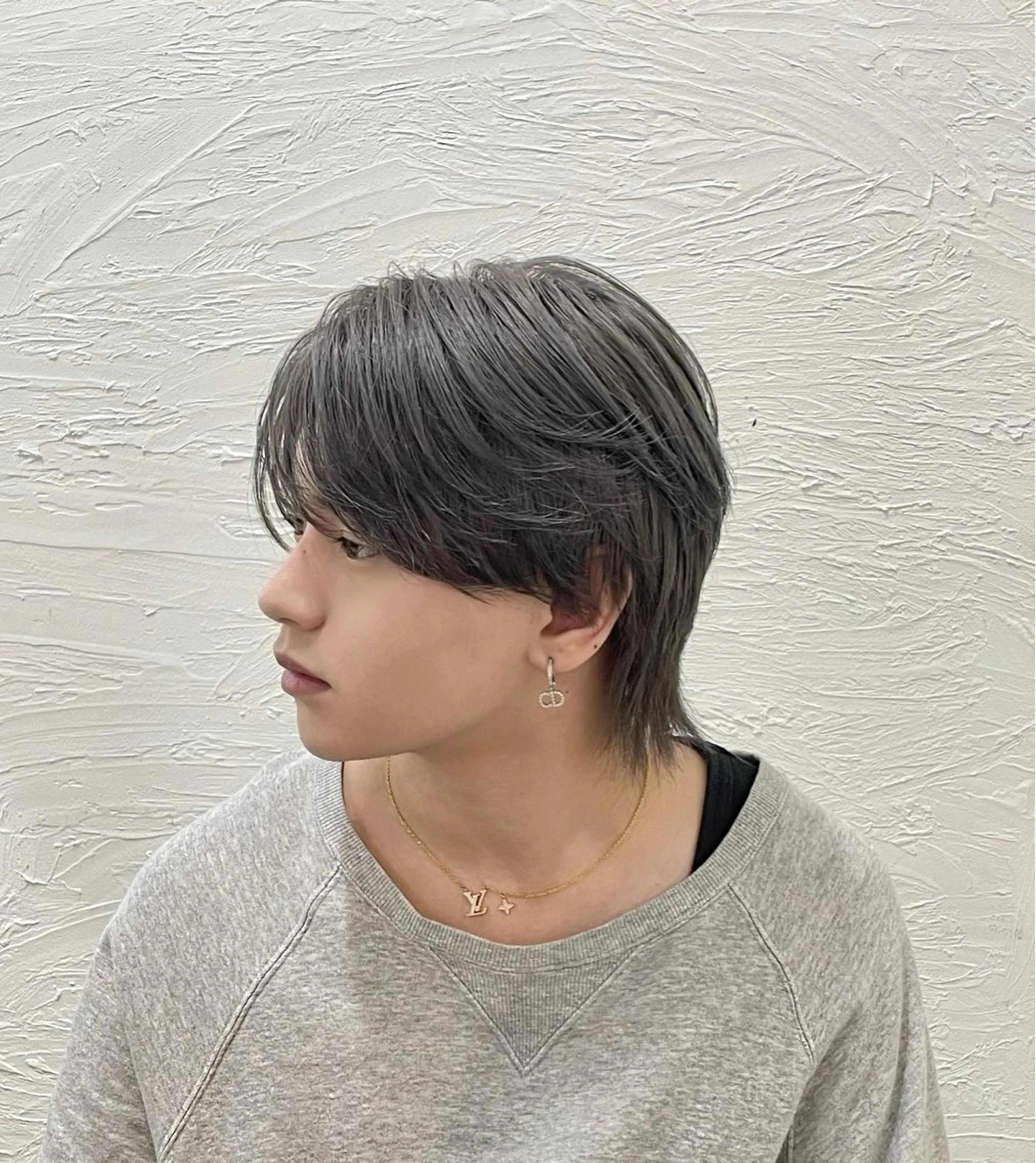 ショート カラー メンズ カット ヘアカラー 内山 菜摘のヘアスタイル