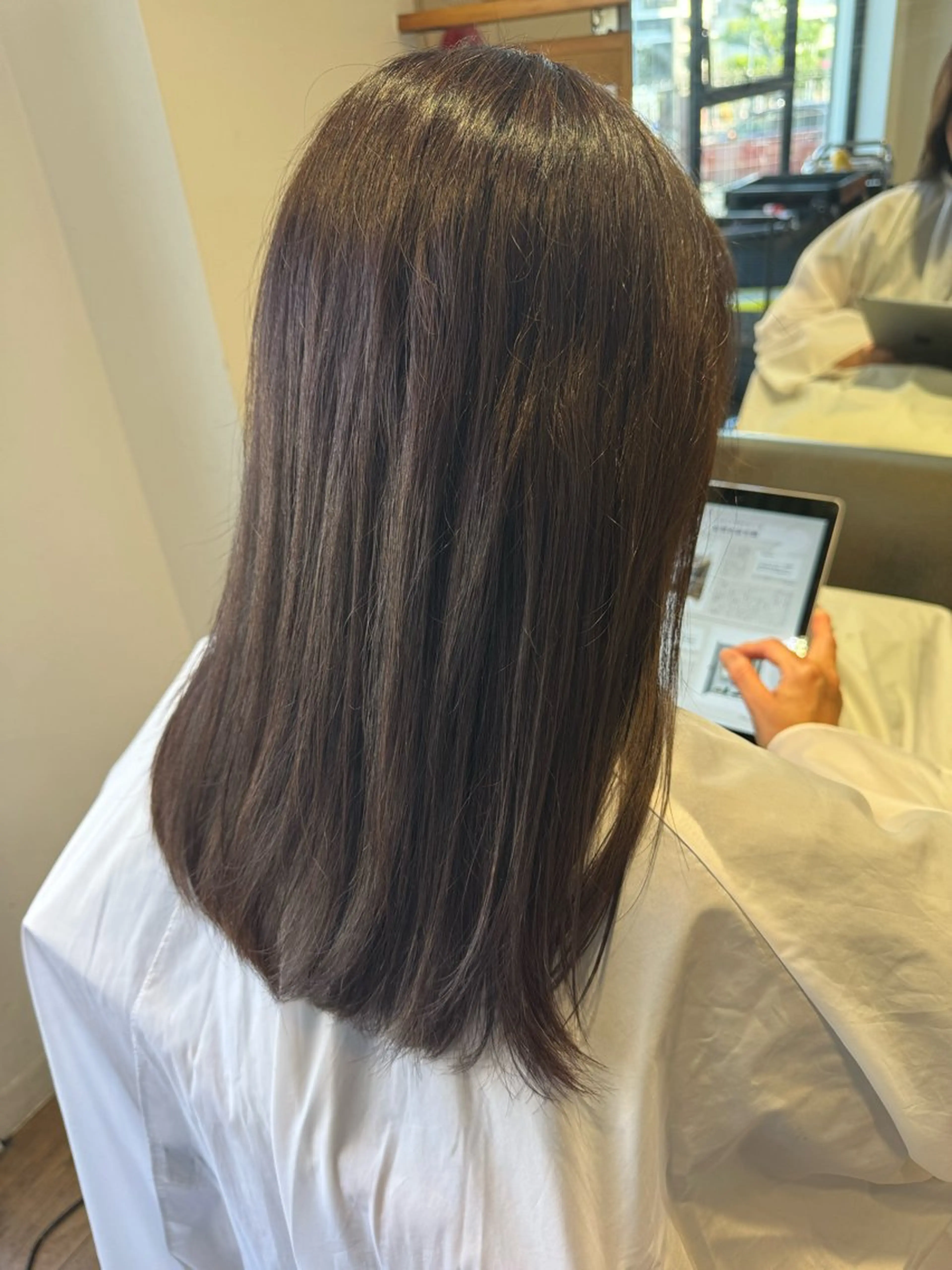 ロング カラー えのはら まおのヘアスタイル