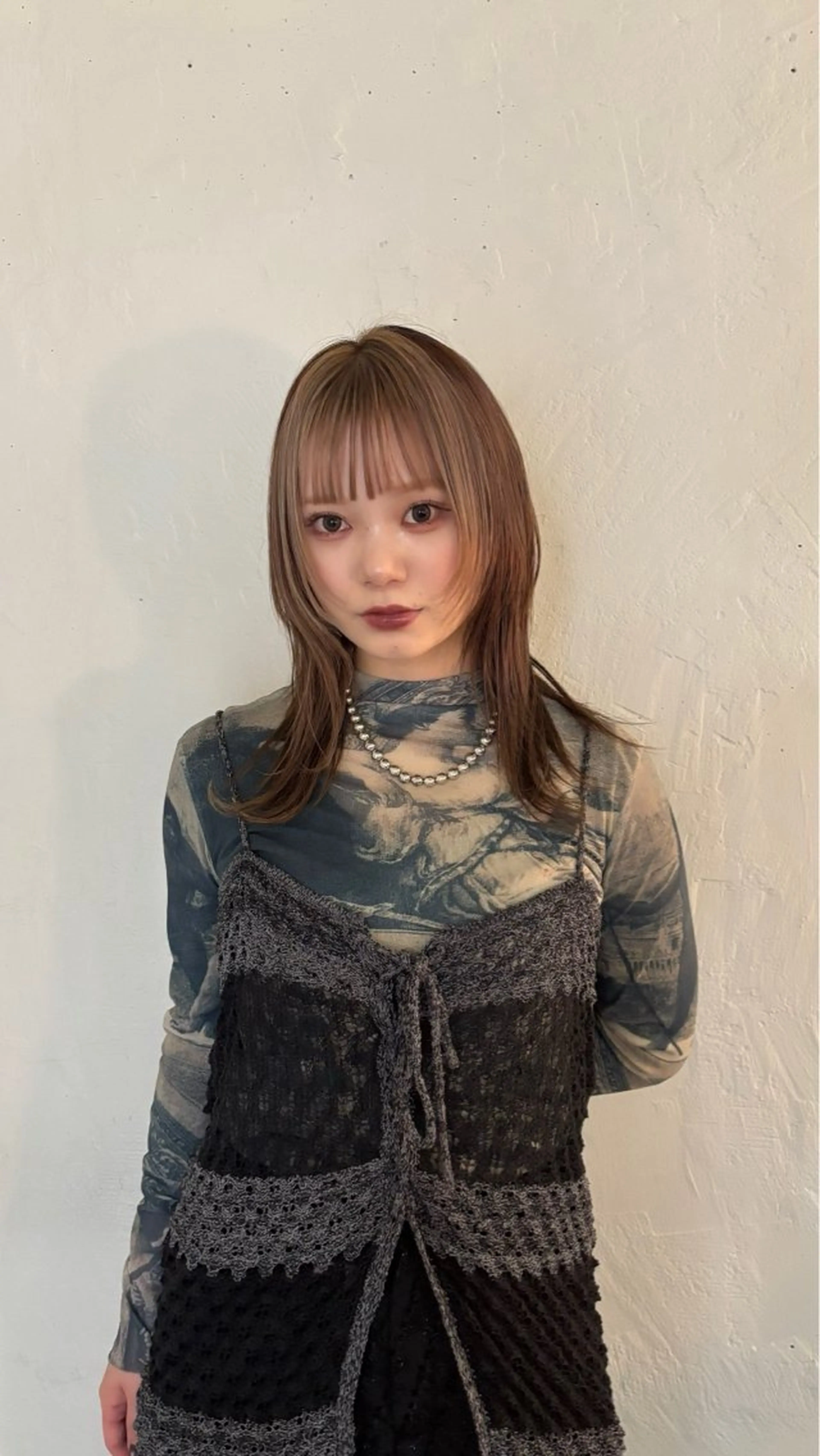 ミディアム Ren /北堀江のヘアスタイル