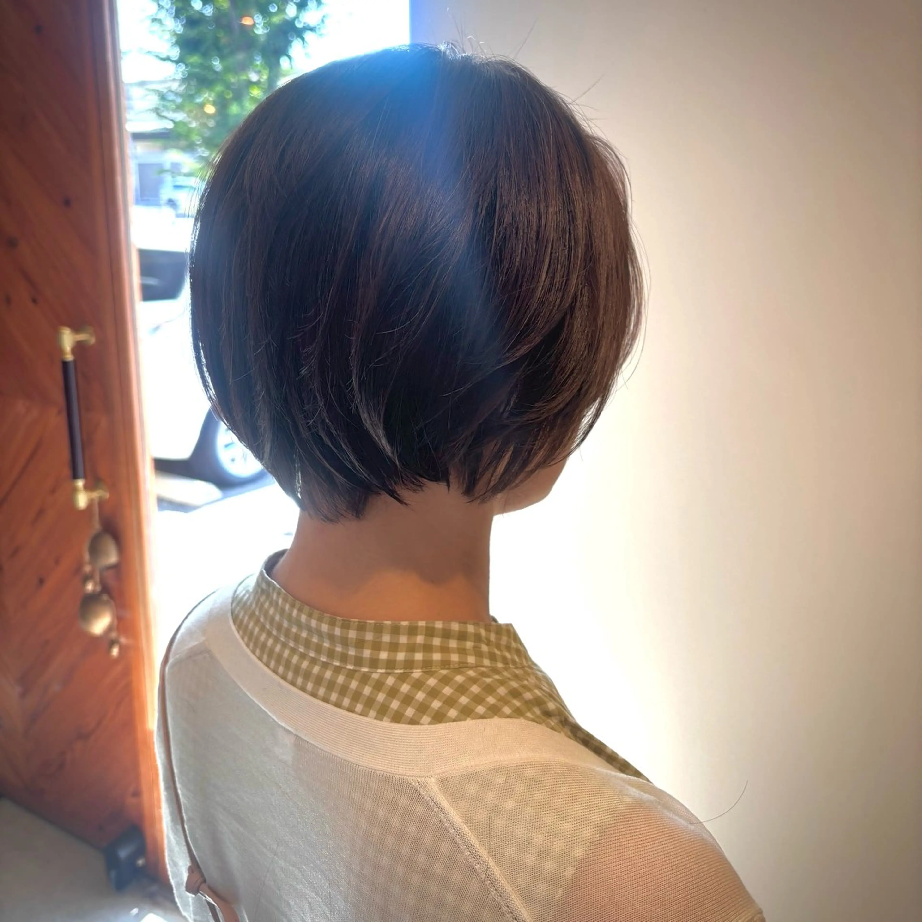 ショート カラー カット ヘアカラー トリートメント Jill franc _ ayanoのヘアスタイル