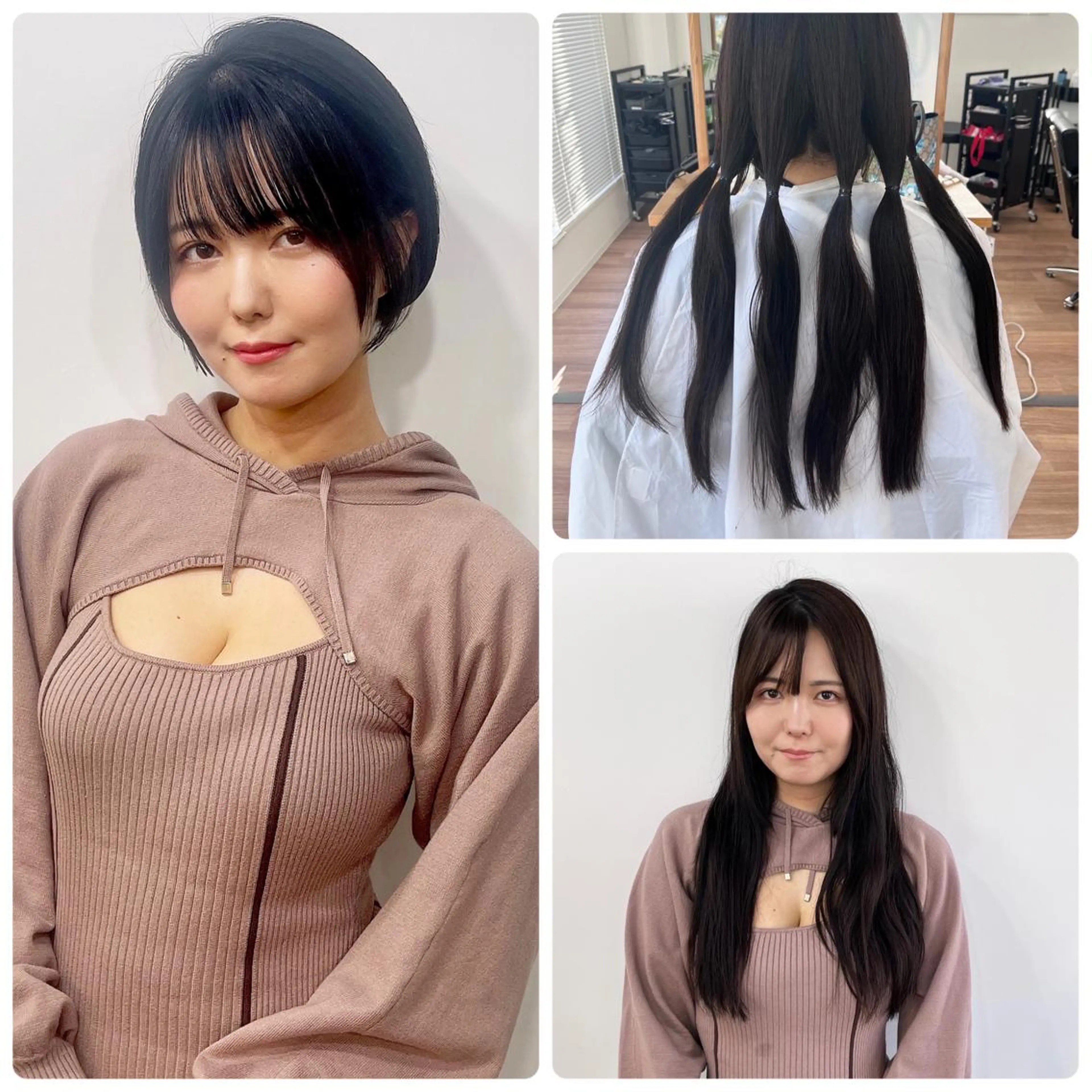 ショート カラー パーマ ヘアアレンジ キッズ ネイル マツエク・マツパ アイブロウ 黒髪 ブルーカラー ブルーブラック インナーカラー 眉カラー カット ヘアカラー トリートメント 渋谷レイヤーカット❌ 縮毛矯正専門/武田涼のヘアスタイル