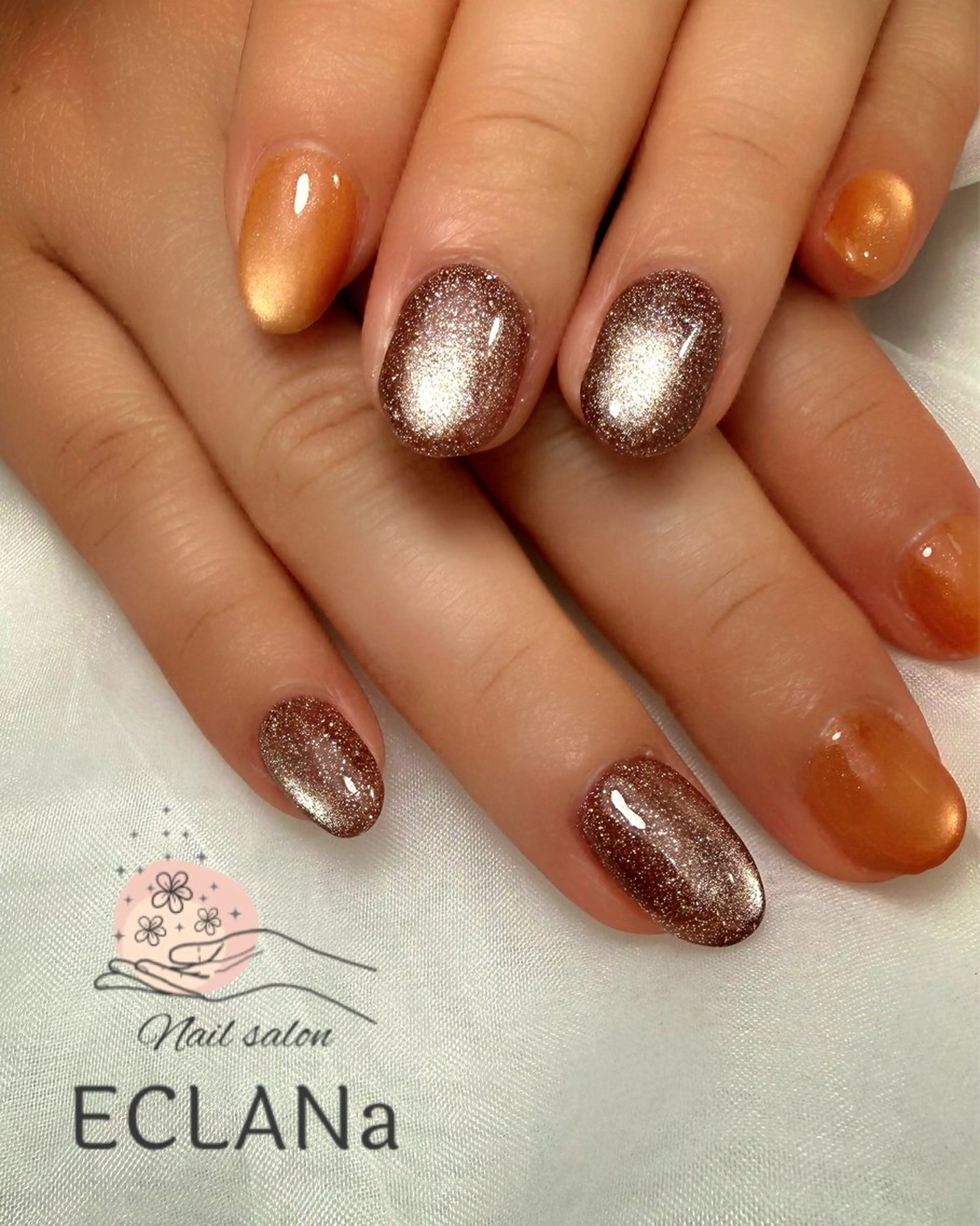 ネイル ハンドネイル Nail salon ECLANaのネイルデザイン