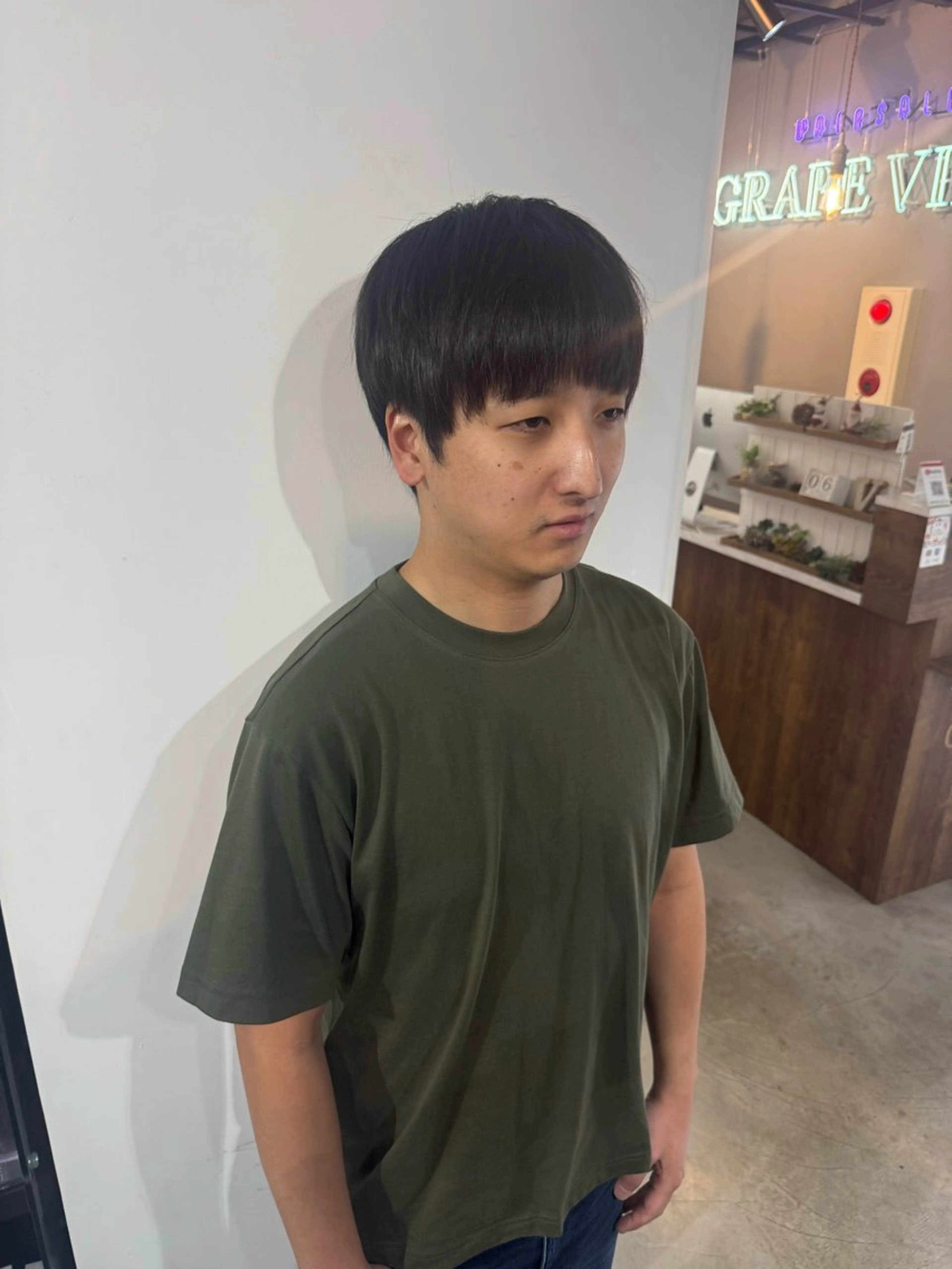 メンズ カット 篠田 舞のヘアスタイル