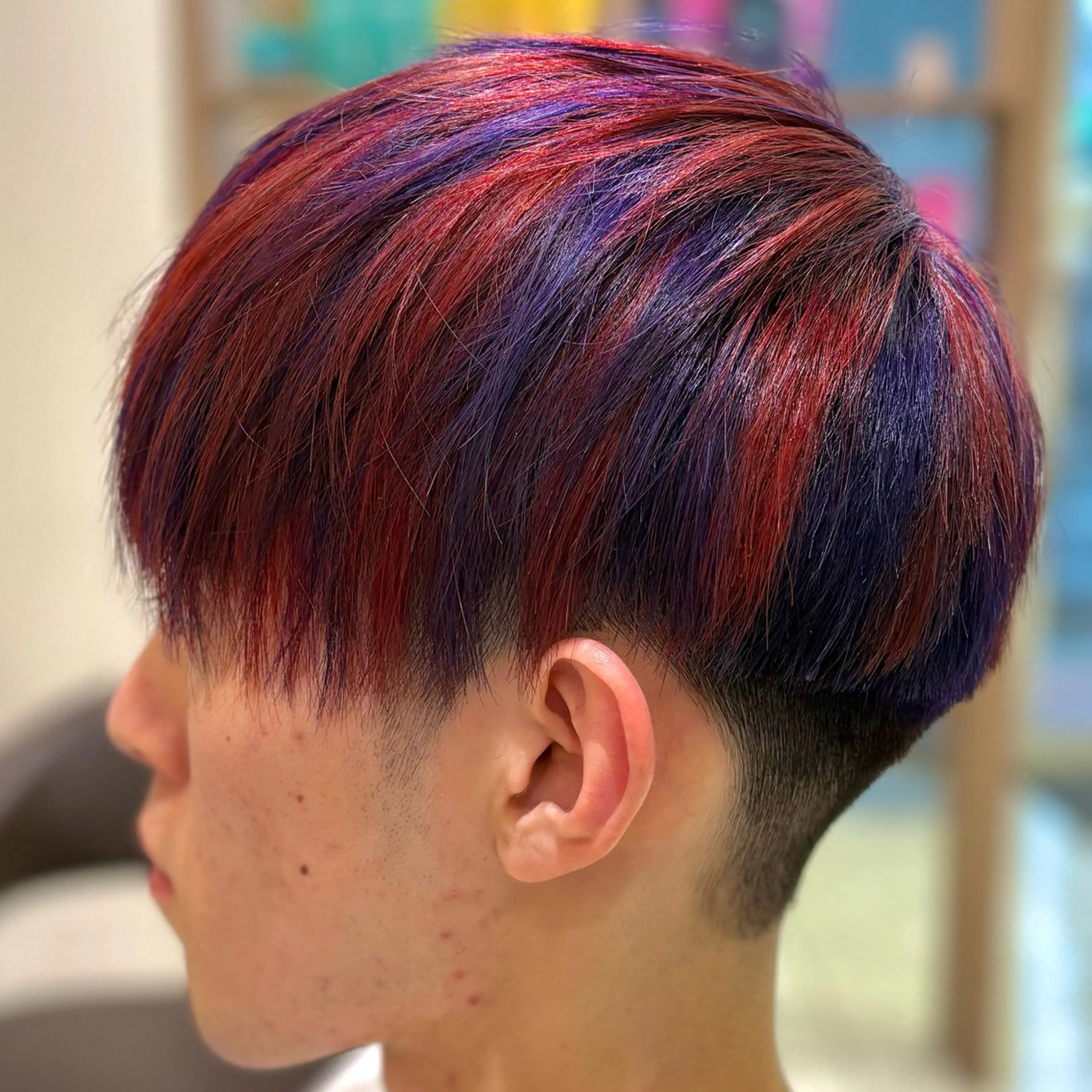 ショート カラー メンズ カット ヘアカラー 【店長】小見 翔平のヘアスタイル