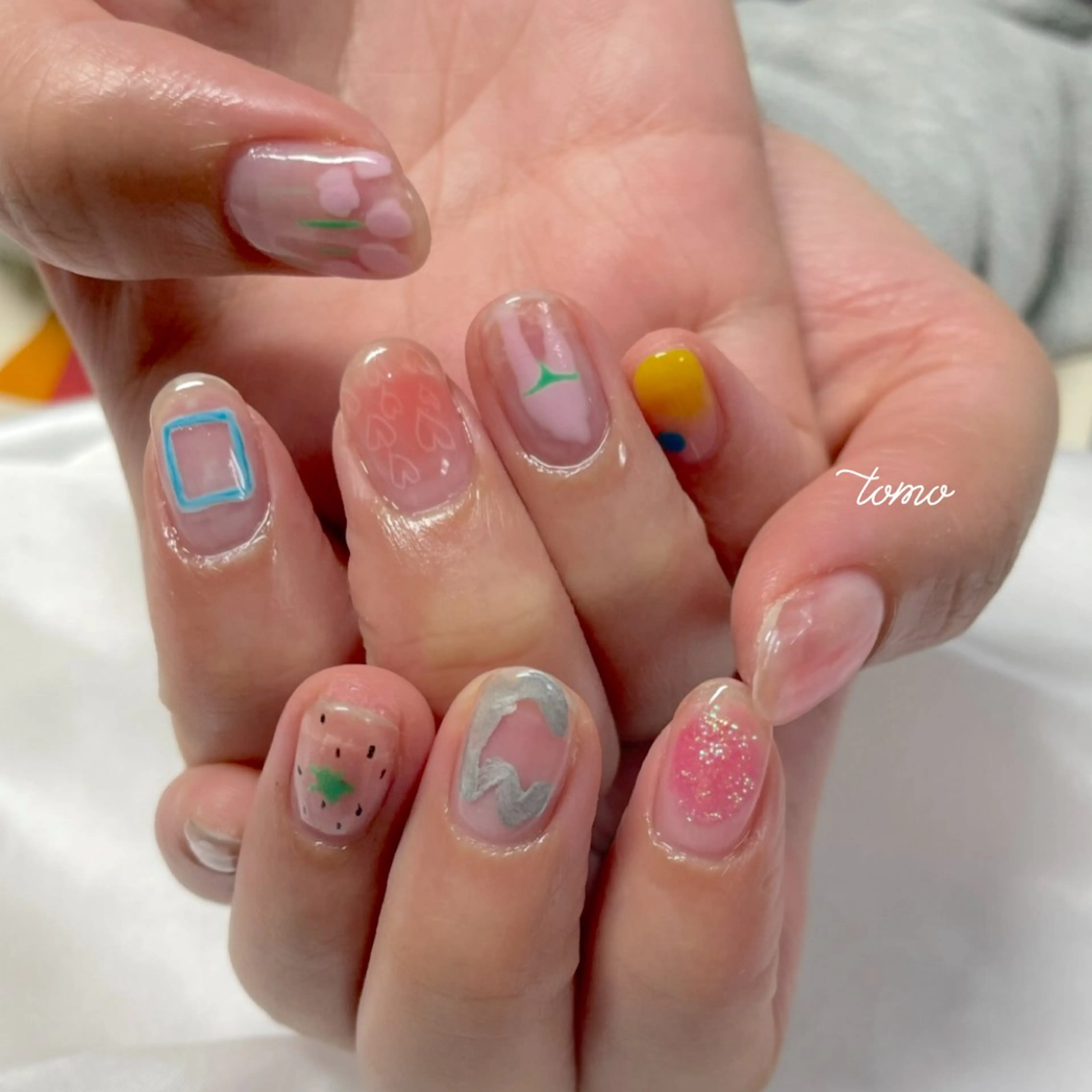 ネイル ハンドネイル nailist TOMOのネイルデザイン