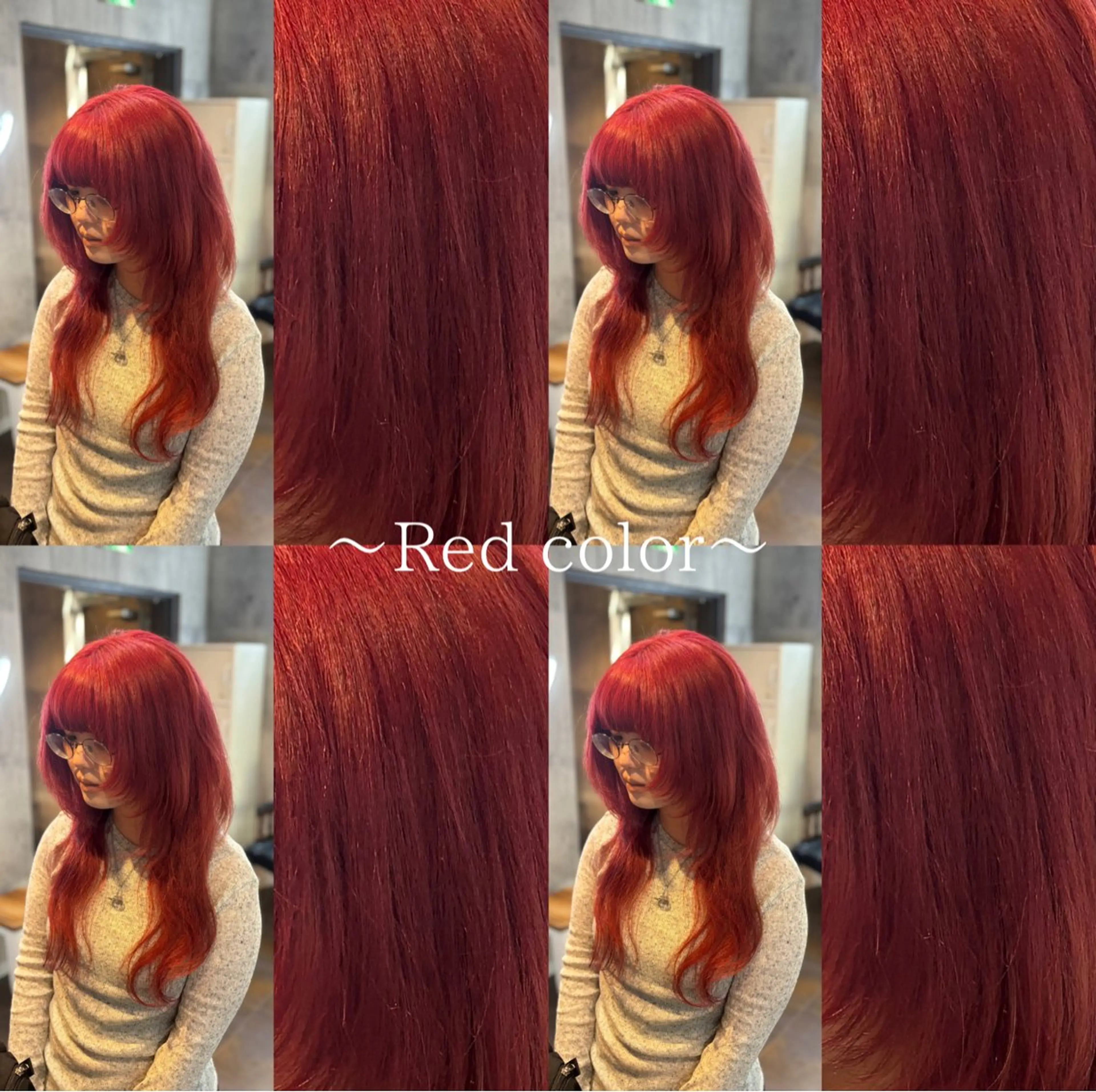 セミロング カラー アディクシーカラー アッシュ ブリーチ デザインカラー ダブルカラー 透明感ハイトーン カラー🦋🌧希咲のヘアスタイル