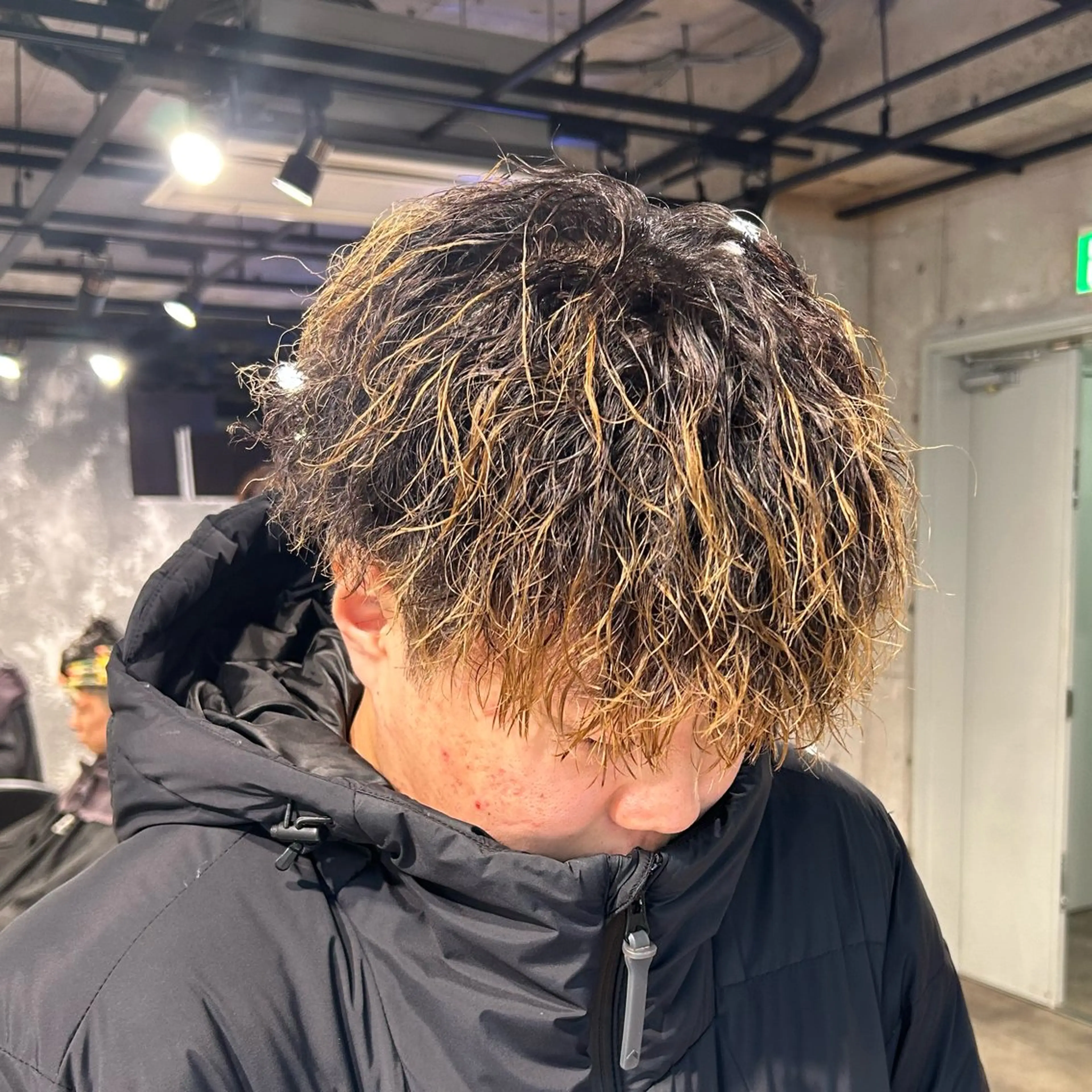 メンズ メンズメッシュ メンズパーマ メンズ特化美容師 💠チナツのヘアスタイル