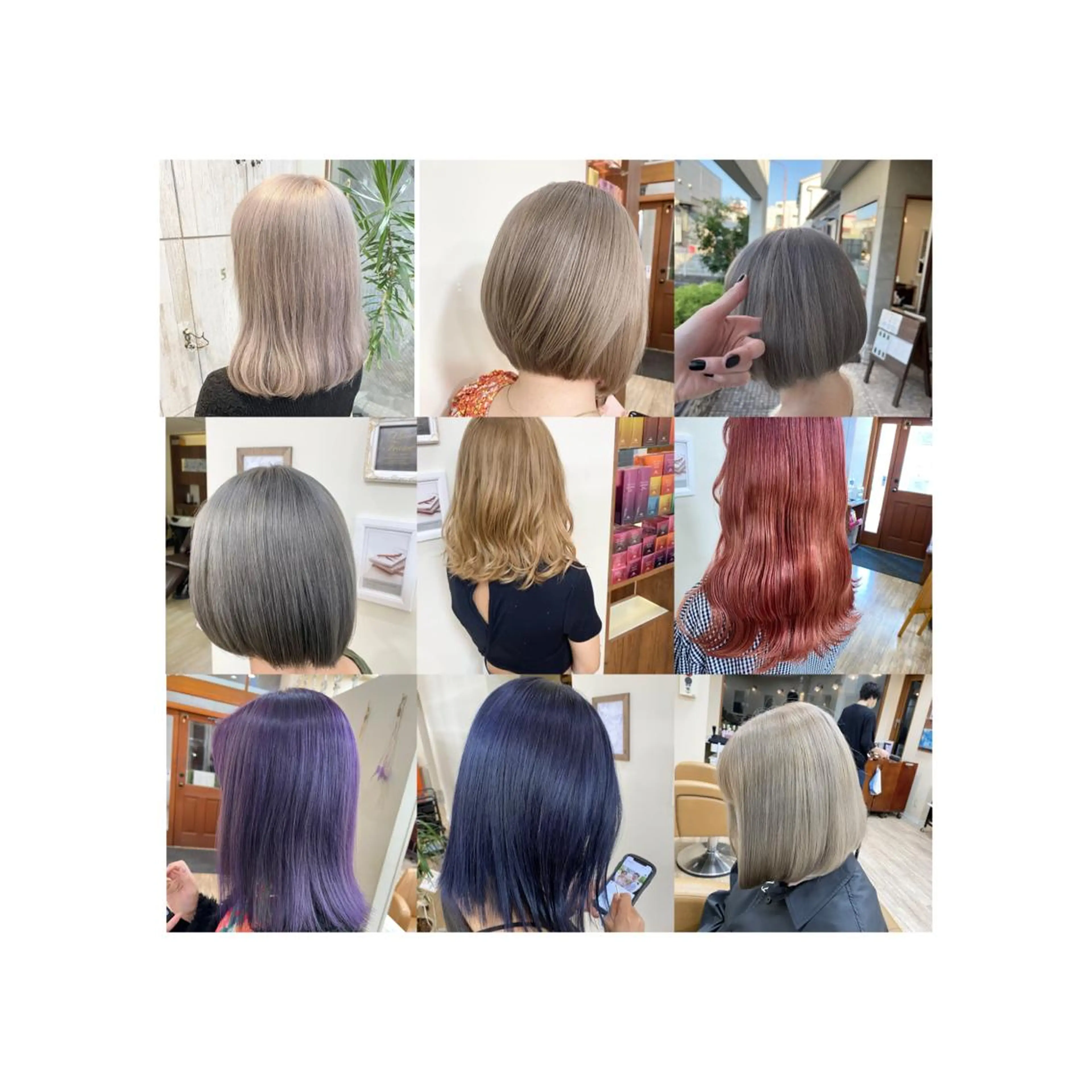 カラー SALOWIN栄 高須大貴のヘアスタイル