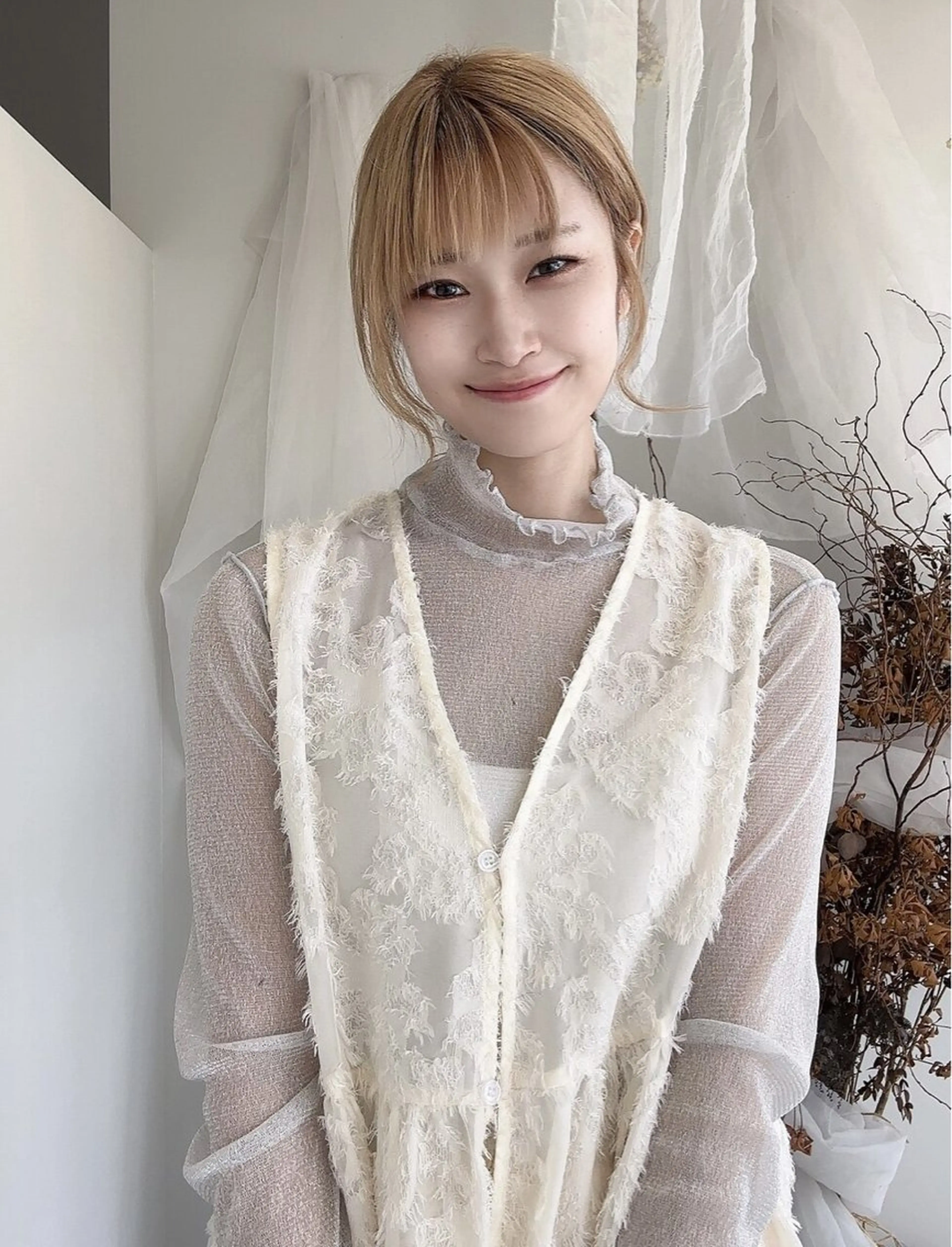 カラー カット ヘアカラー トリートメント yulf所属・yulf ユルフのヘアスタイル