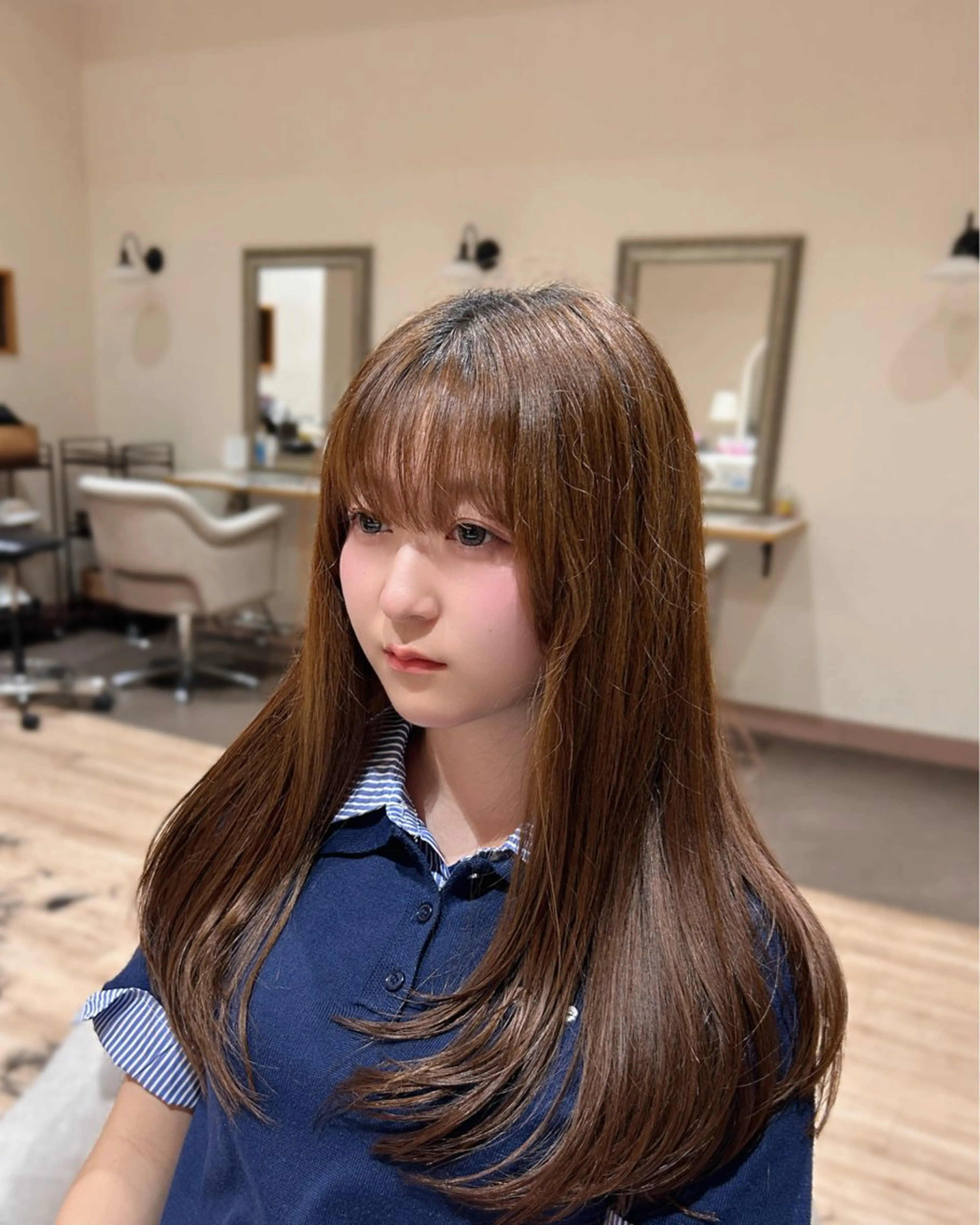 ロング 小島 瑚白のヘアスタイル