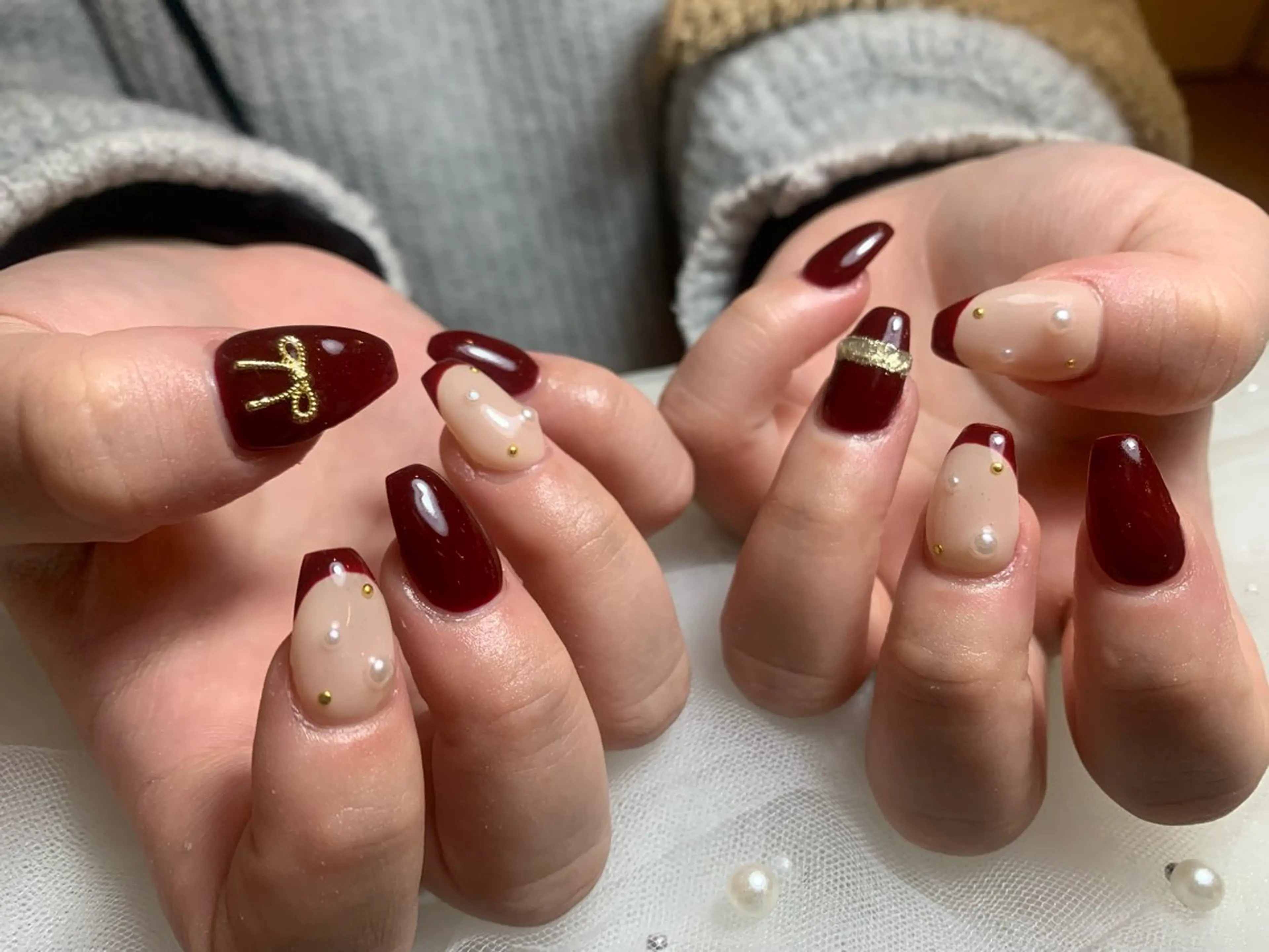 ネイル 持ち込み NinaBeauty リリのネイルデザイン