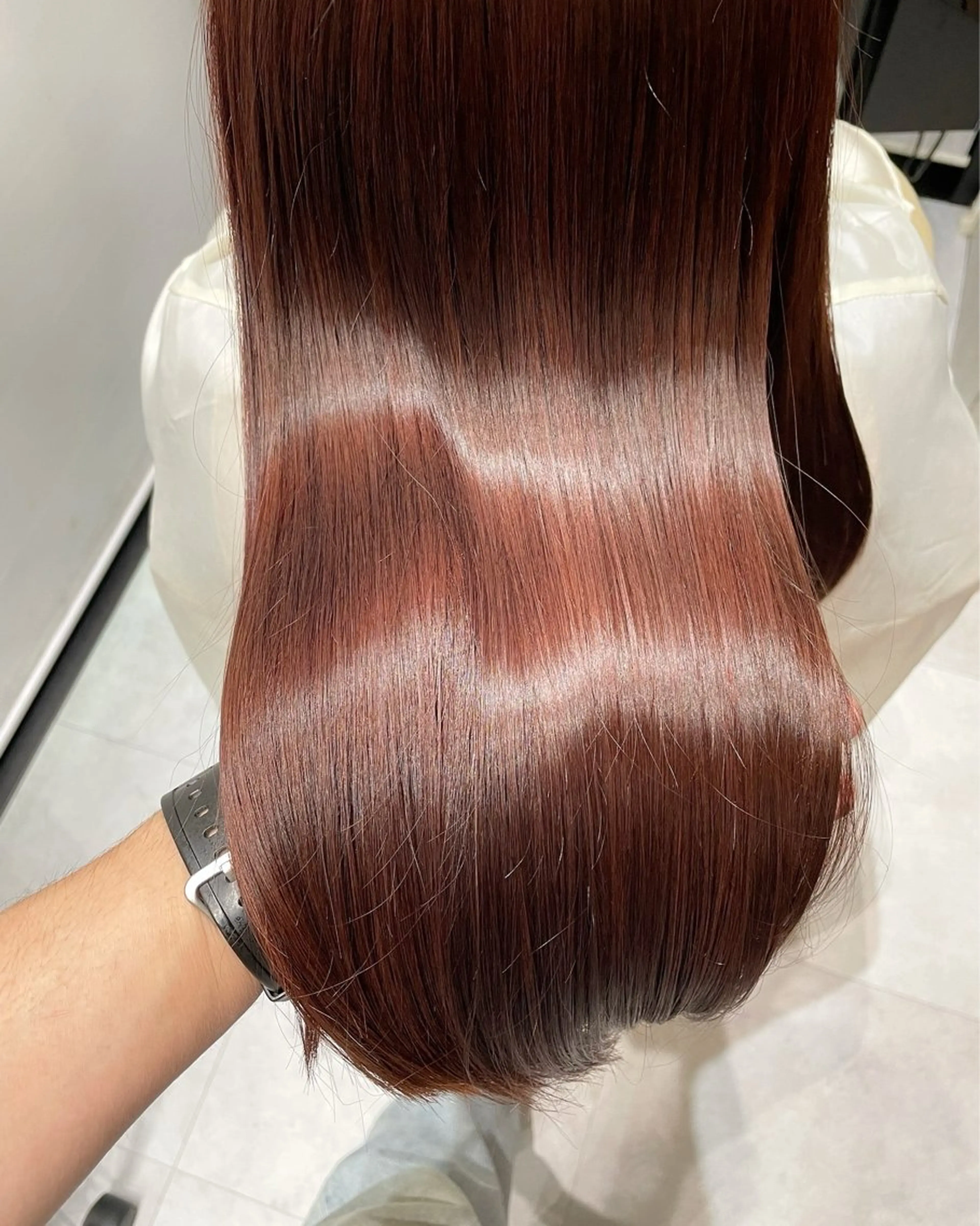 セミロング カラー ベージュカラー ブラウンカラー 透明感カラー ピンクカラー ピンクベージュ ヘアカラー 堀江将太朗/恵比寿/ メンズカットのヘアスタイル