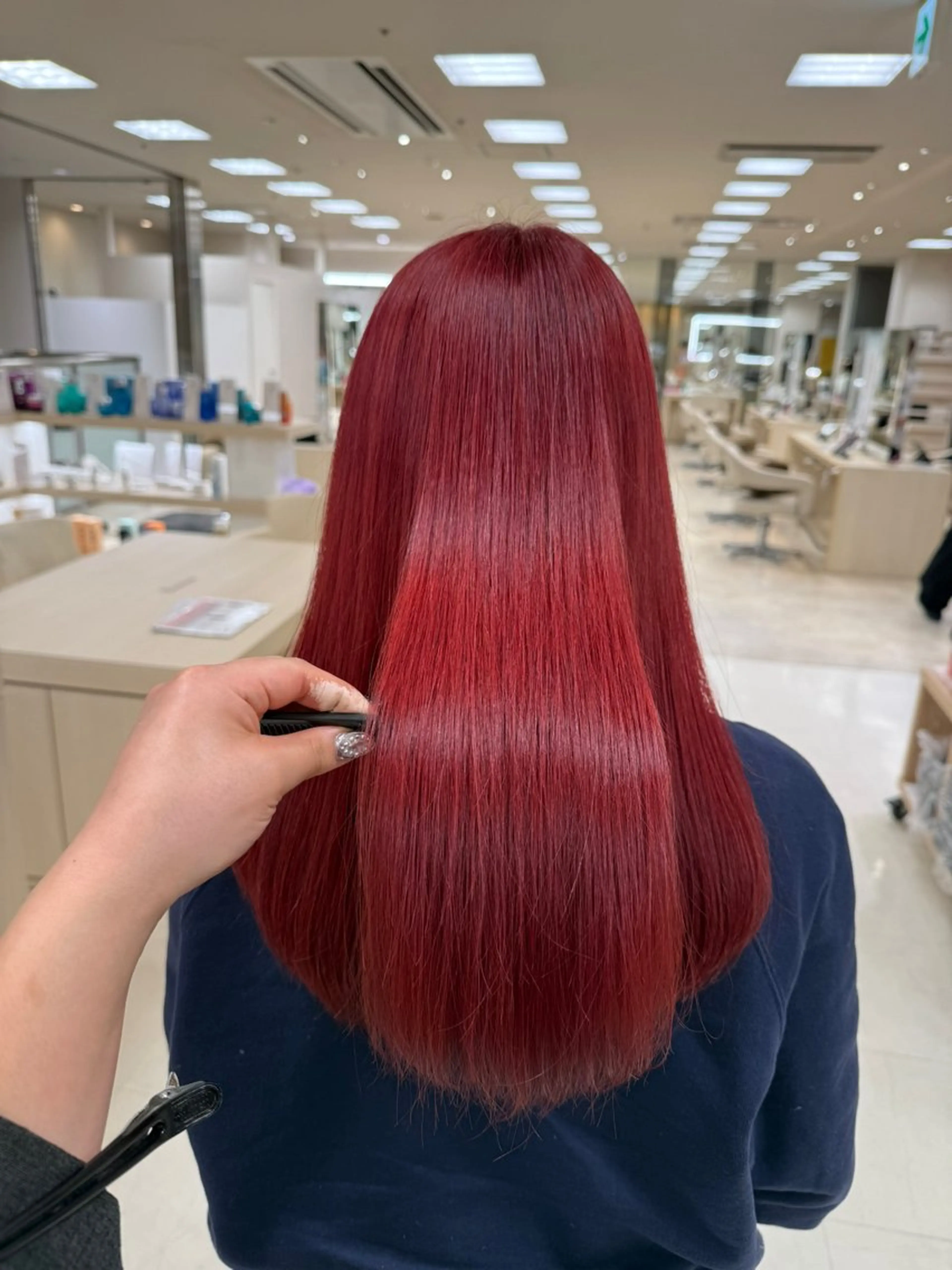 ロング カラー ヘアアレンジ トリートメント ヘアセット 🍒KIKUCHI KANAE🍒のヘアスタイル