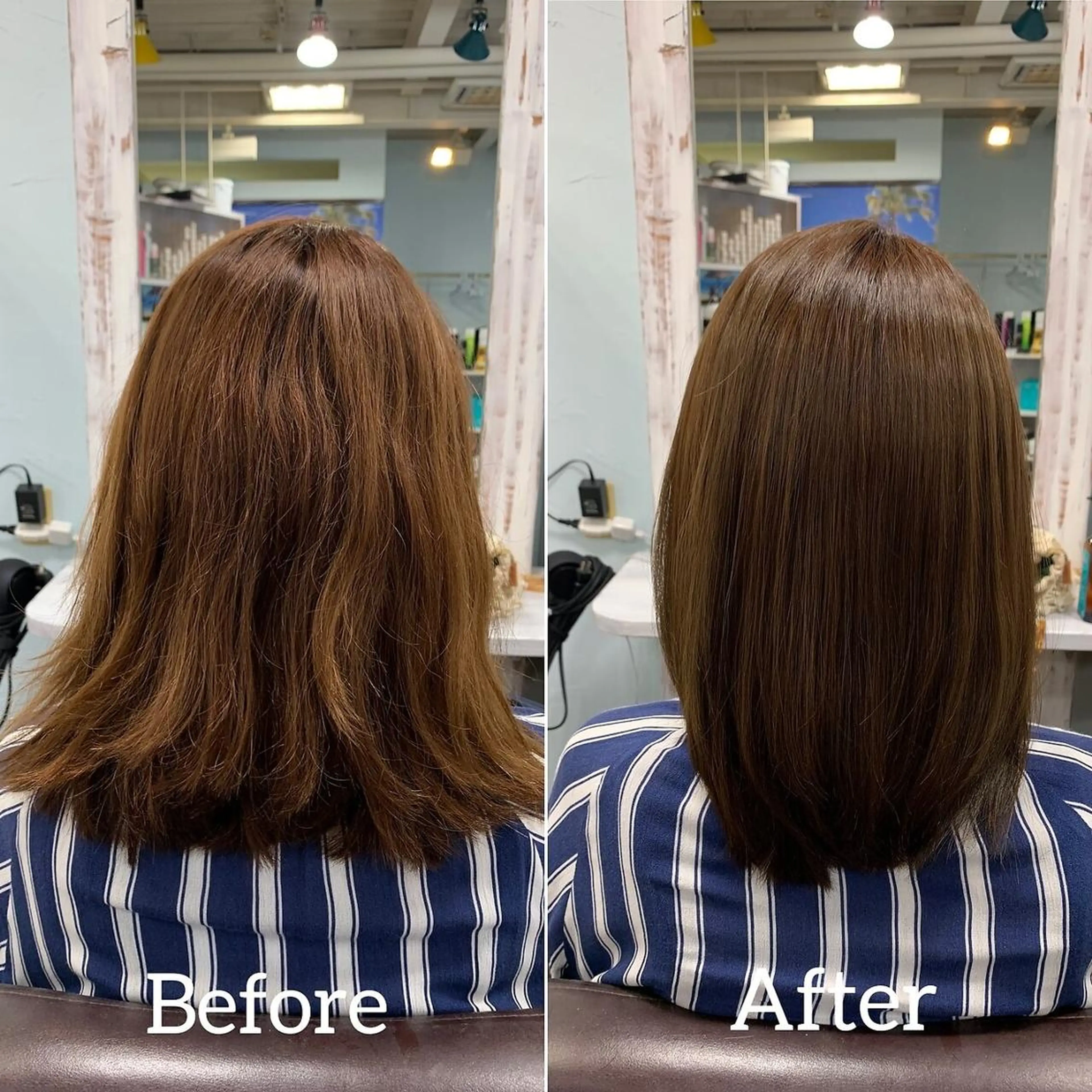 【カット】➕【縮毛矯正】➕【髪質改善ヘアエステ 】の写真