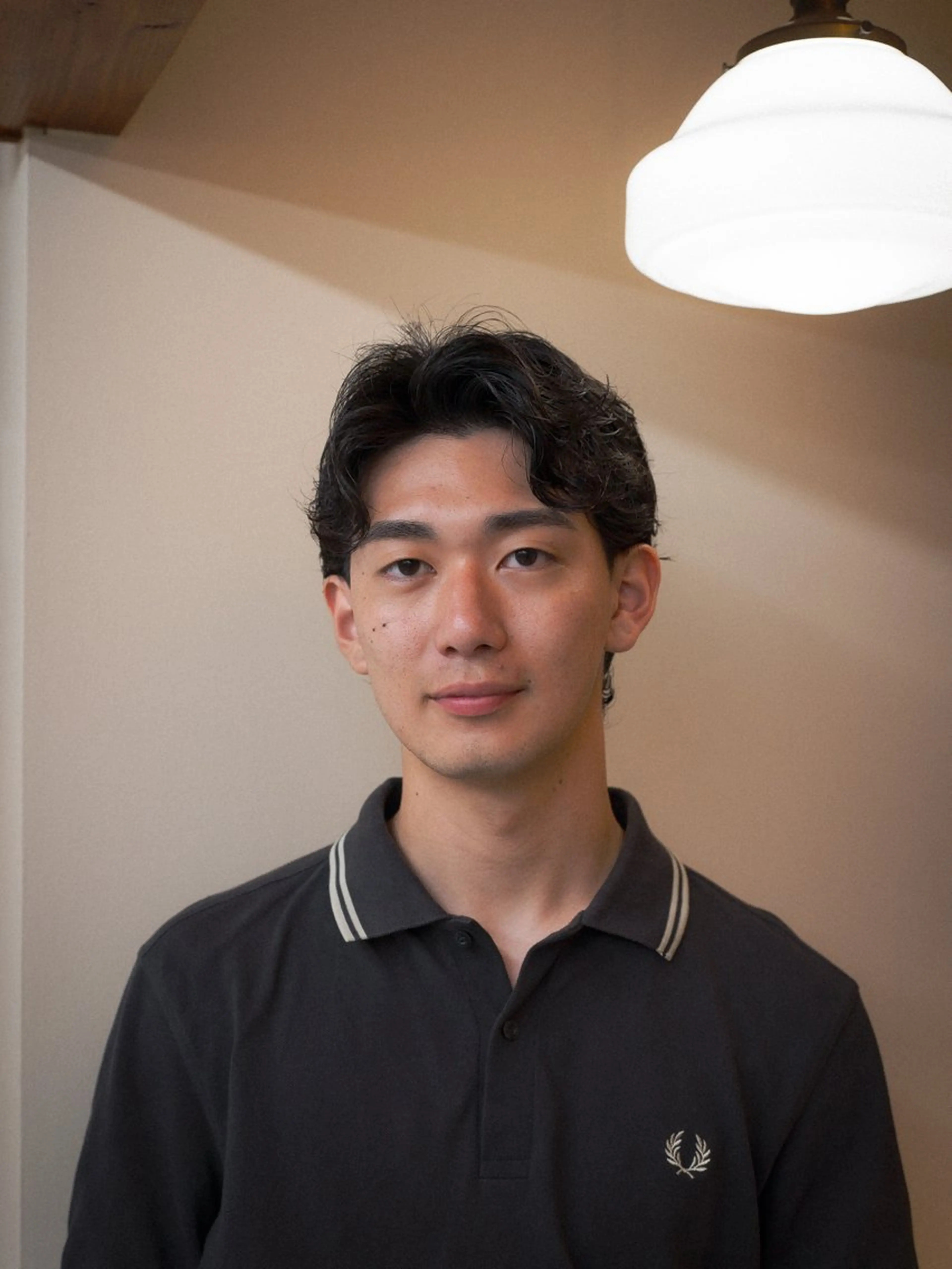 ショート カラー パーマ メンズ メンズパーマ 伸ばしかけ カット パーマ 🔗メンズサロン🔗 Kieのヘアスタイル