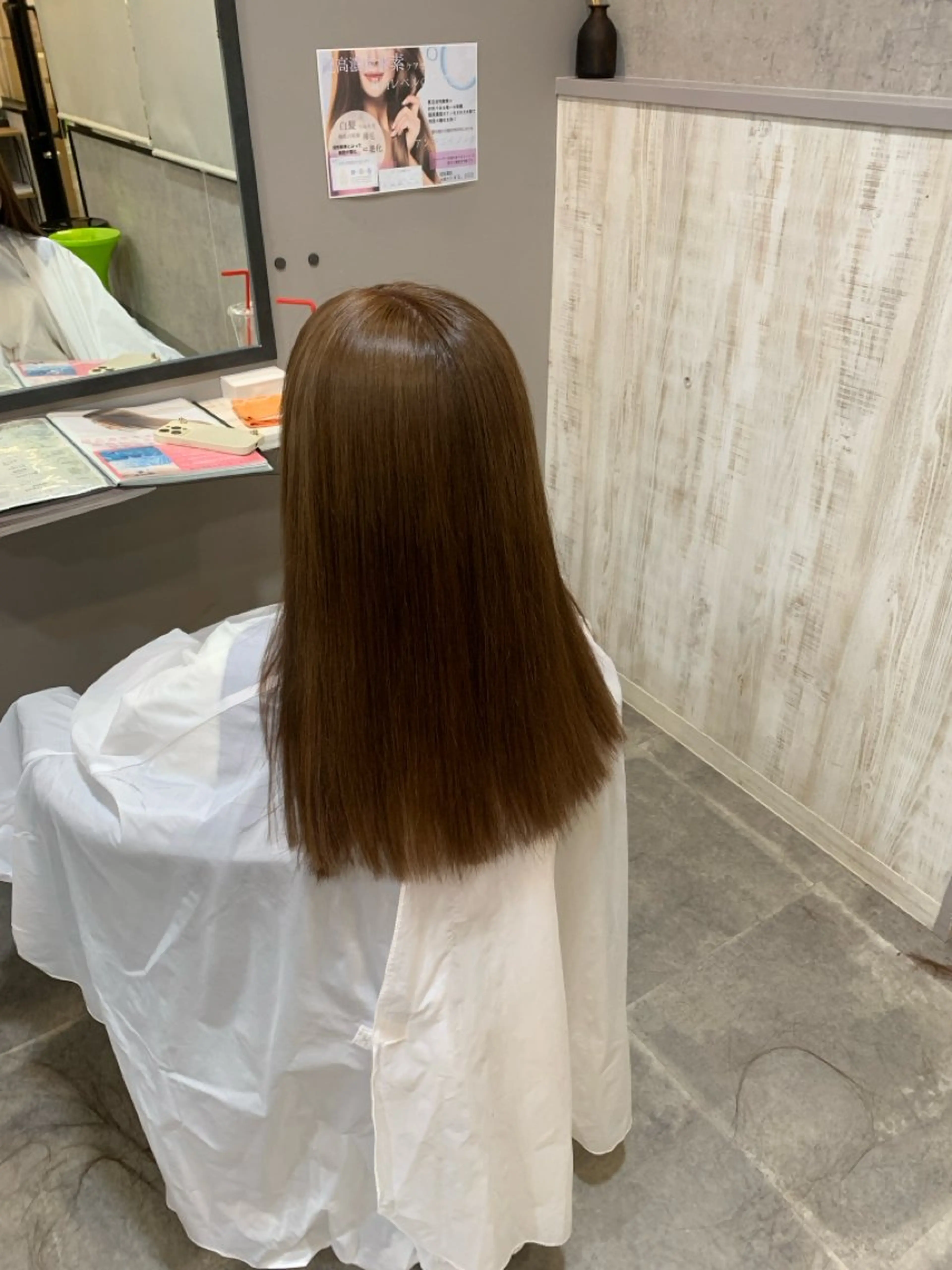 ロング ボブ 西宮北口/みなみのヘアスタイル