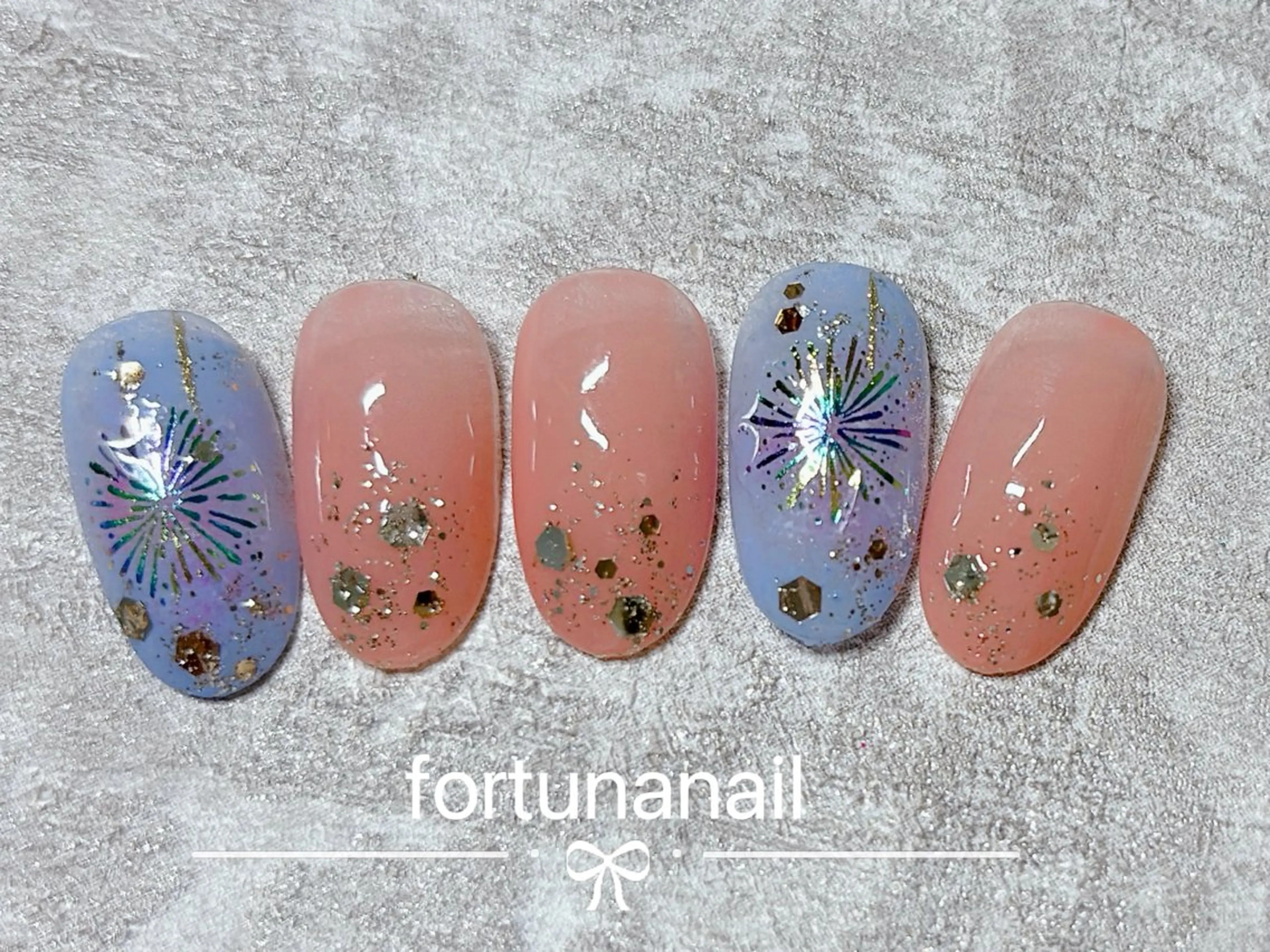 ネイル ハンドネイル Nail •Head スパFortunaのネイルデザイン