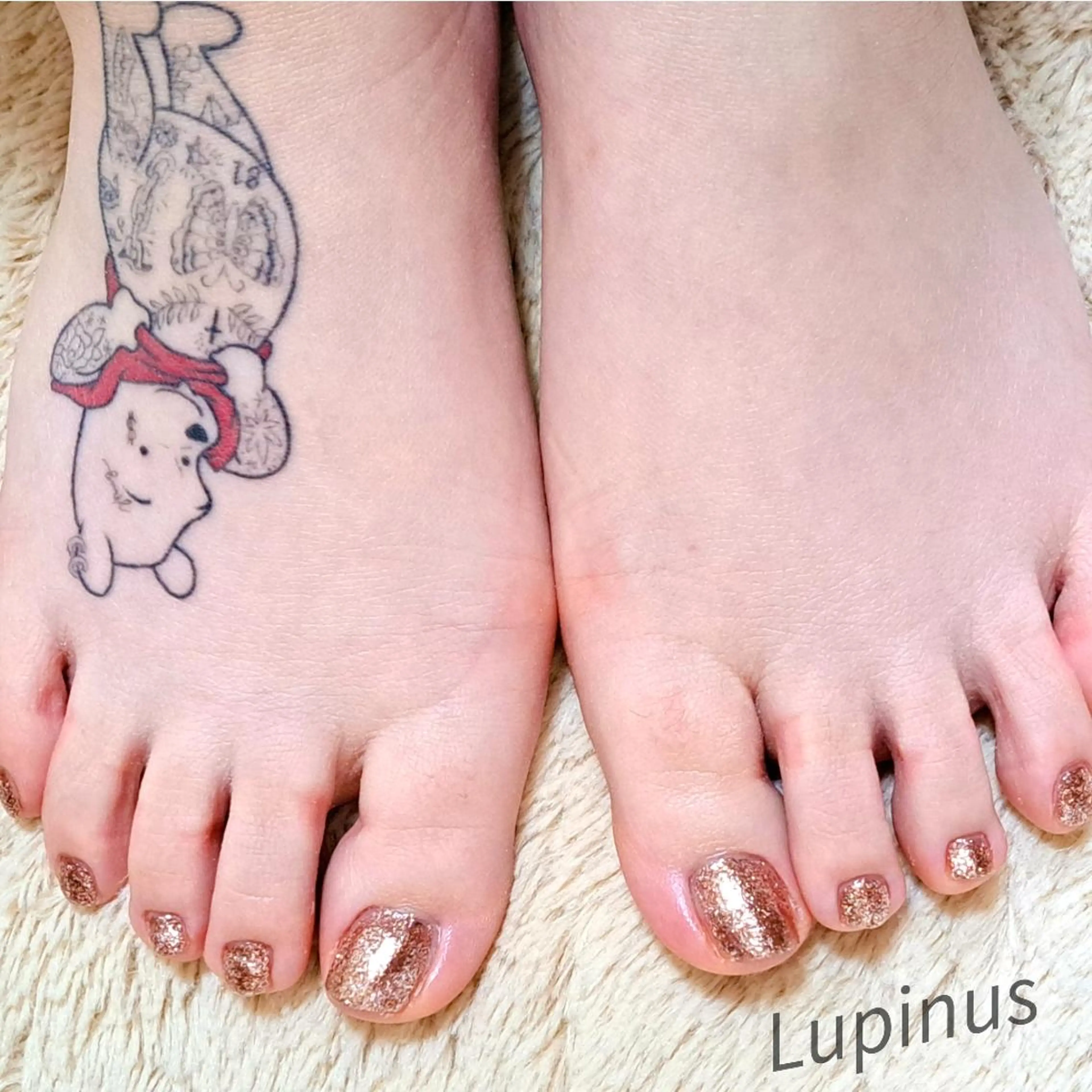 ネイル ラメ(グリッター) Lupinus ルピナスのネイルデザイン