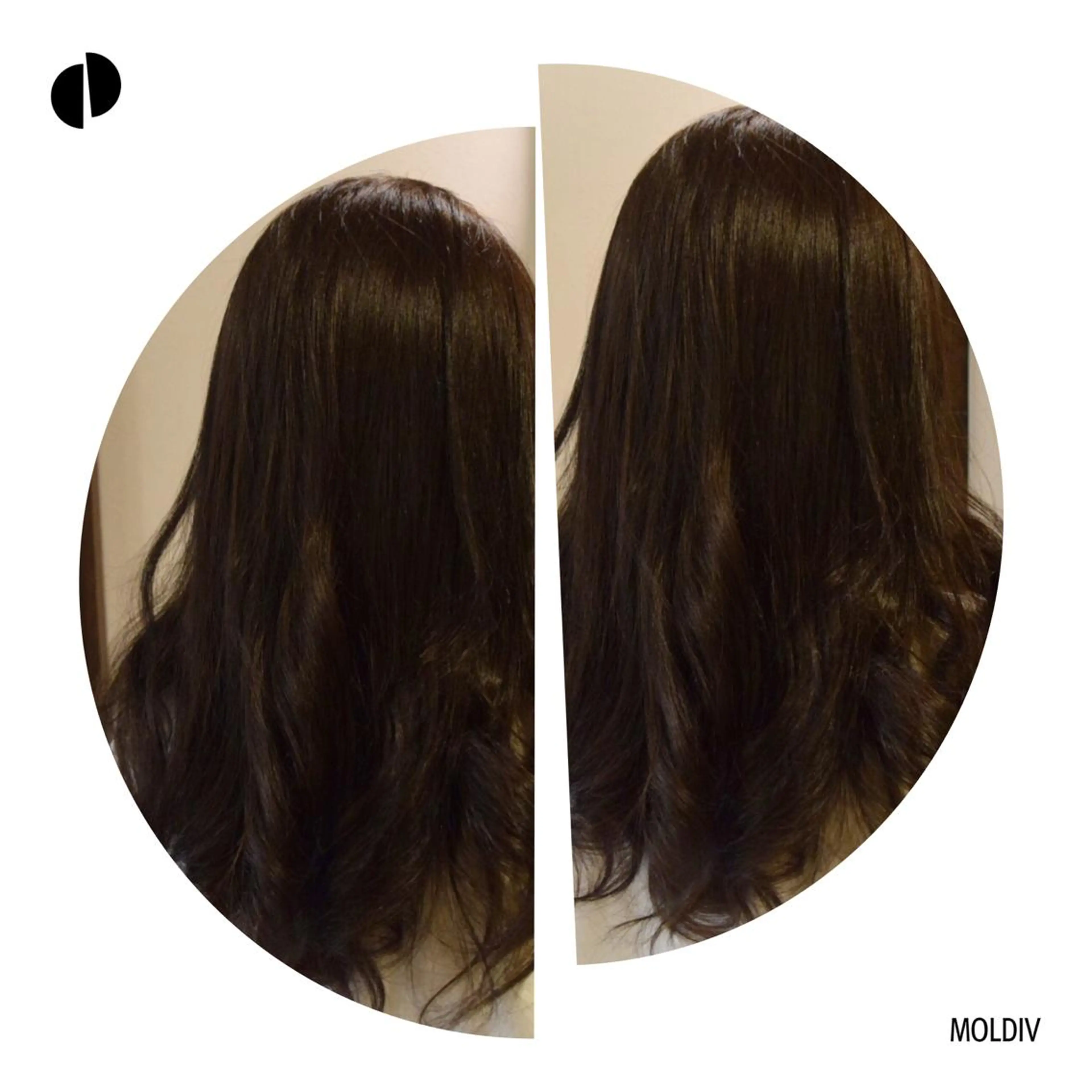 ロング カラー ネイビーカラー ✨縮毛矯正✨髪質改善 ナカシマ ユミのヘアスタイル