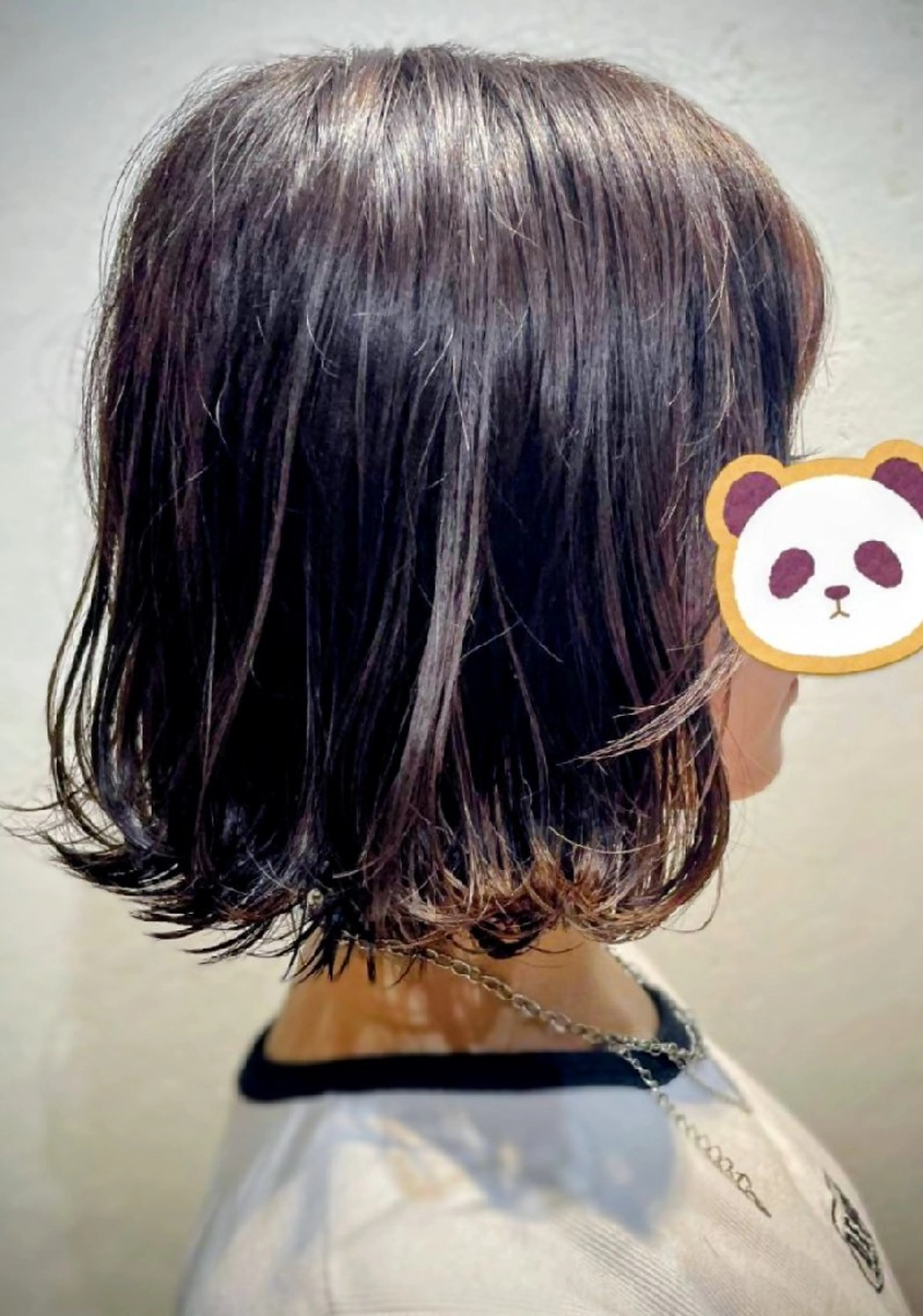 ショート ボブ 外ハネヘア 松 ハイトーン/カット✄のヘアスタイル