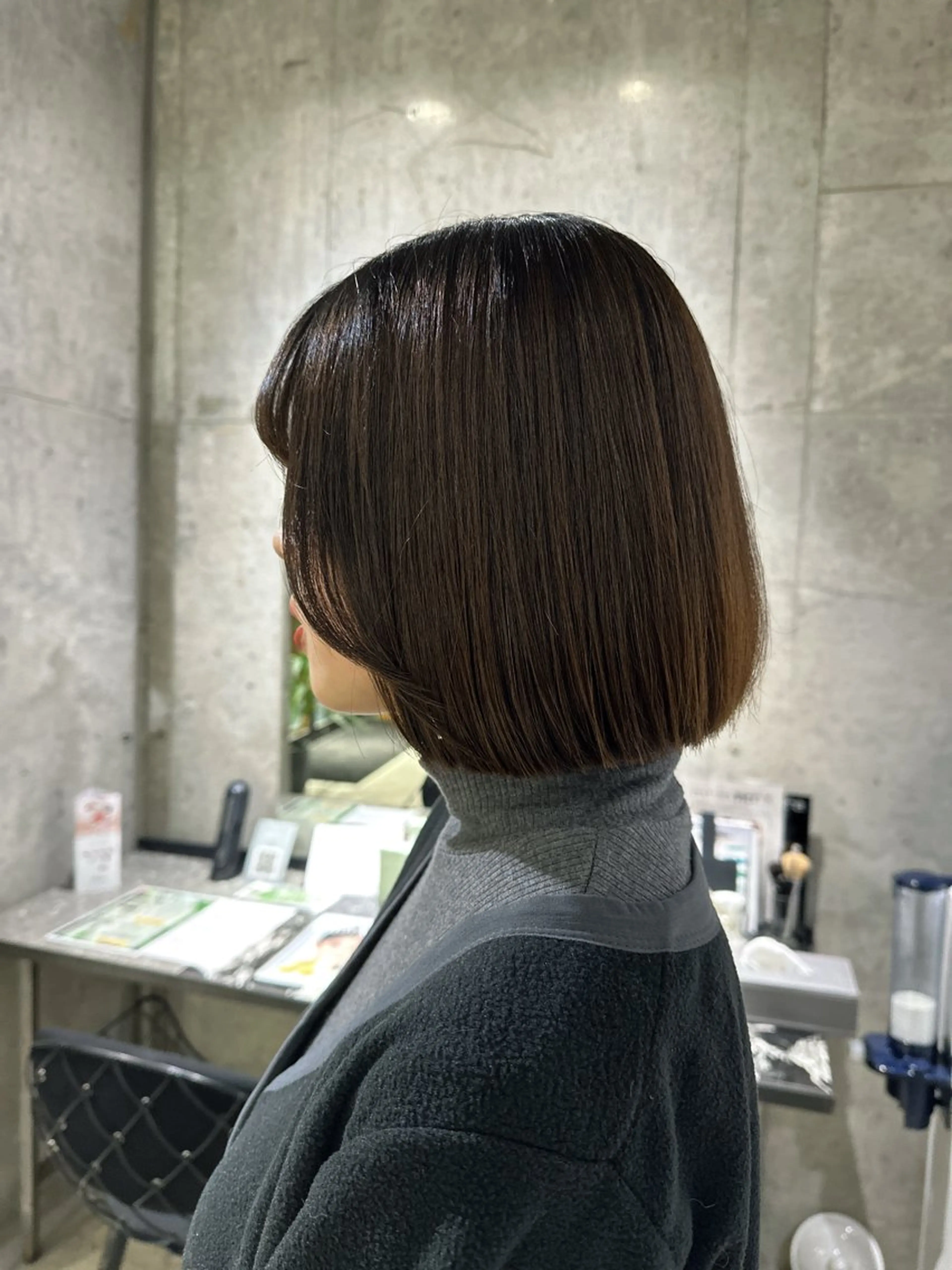 ミディアム ボブ milli 佐藤 蓮 🤏のヘアスタイル