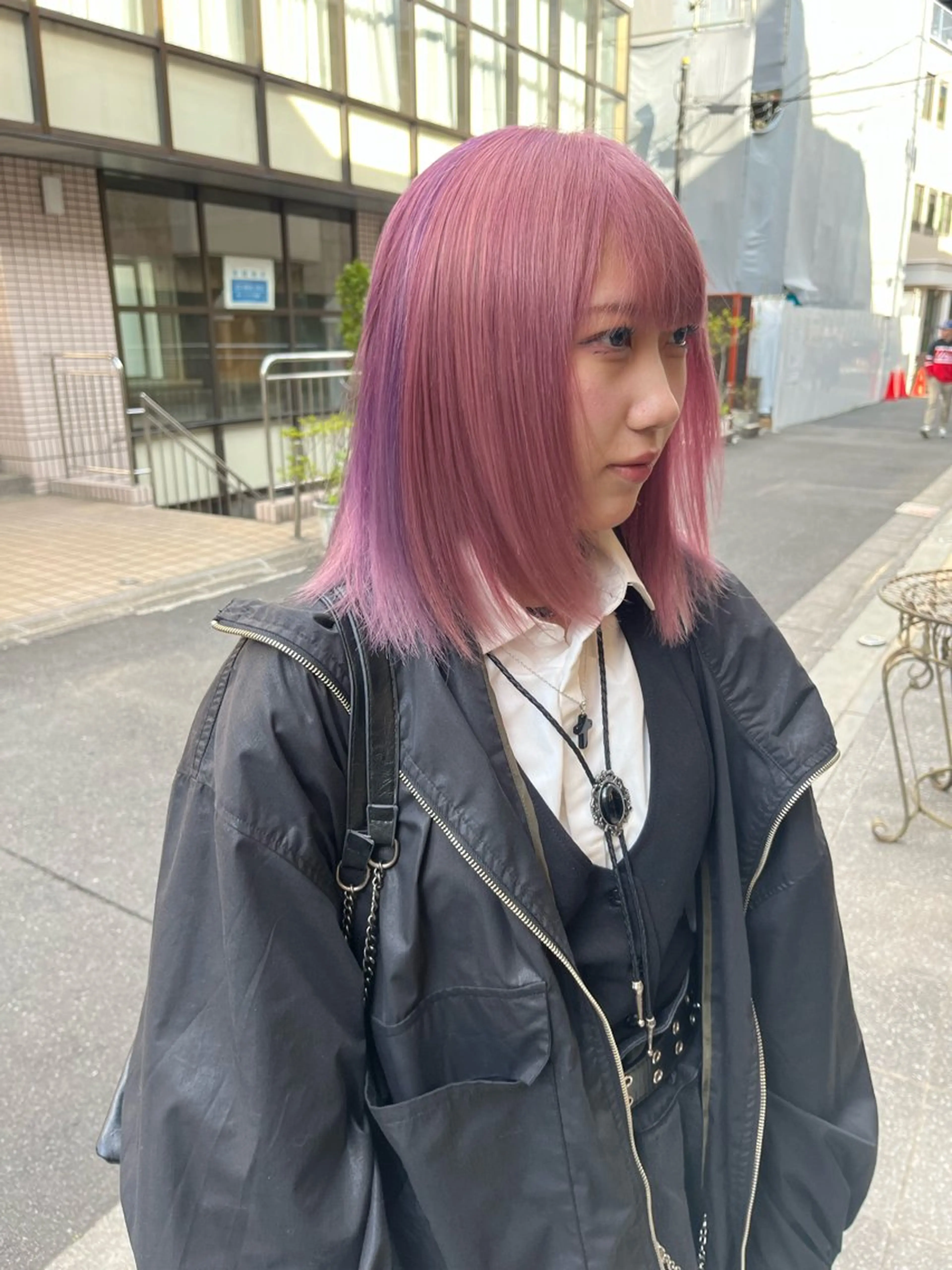 ショート カラー ヘアアレンジ ヘアカラー トリートメント ハイトーン/美髪矯正 🍃大江拓実のヘアスタイル