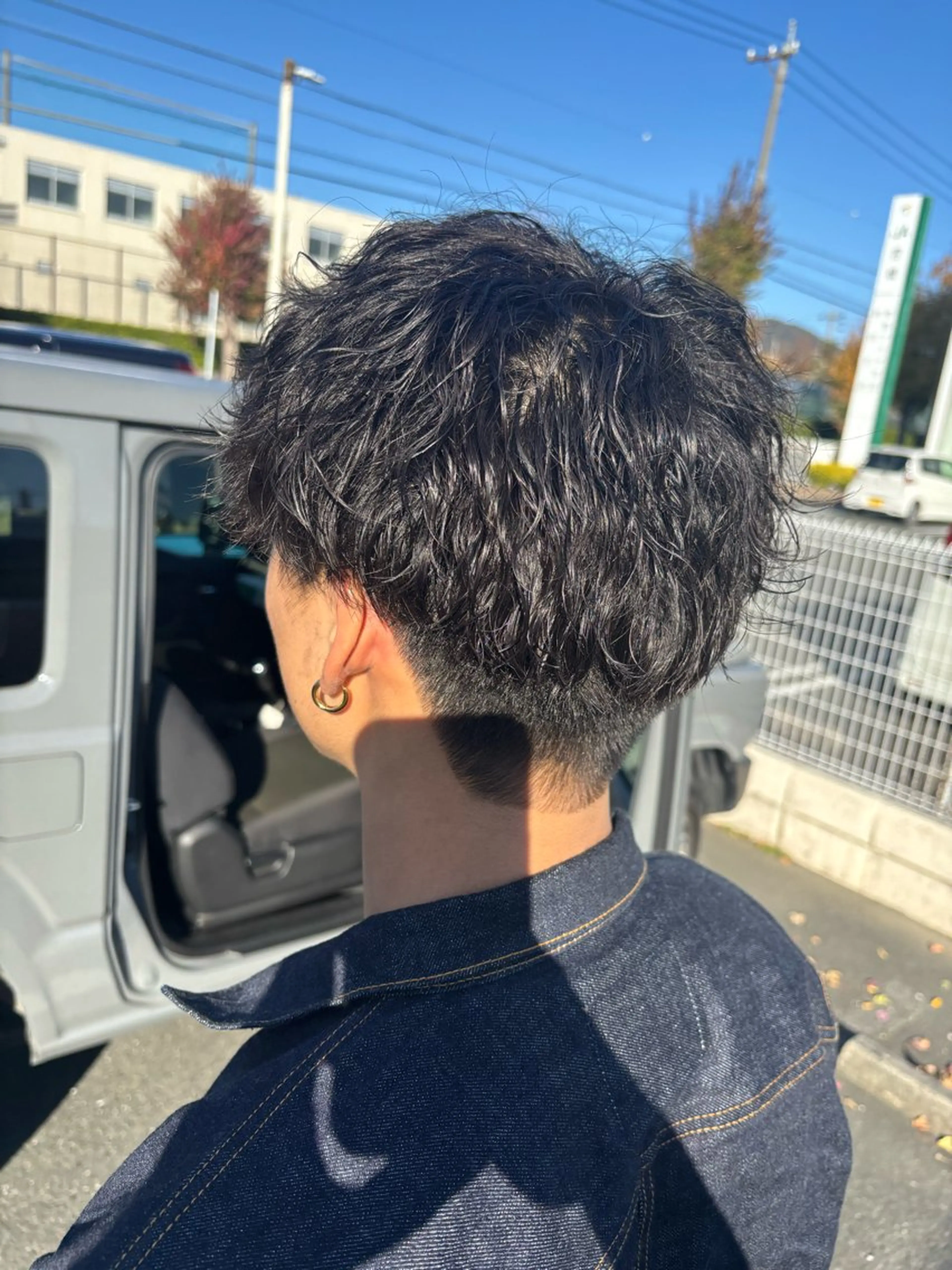 ショート パーマ ルプラボウ あいか 韓国ヘア/艶髪のヘアスタイル