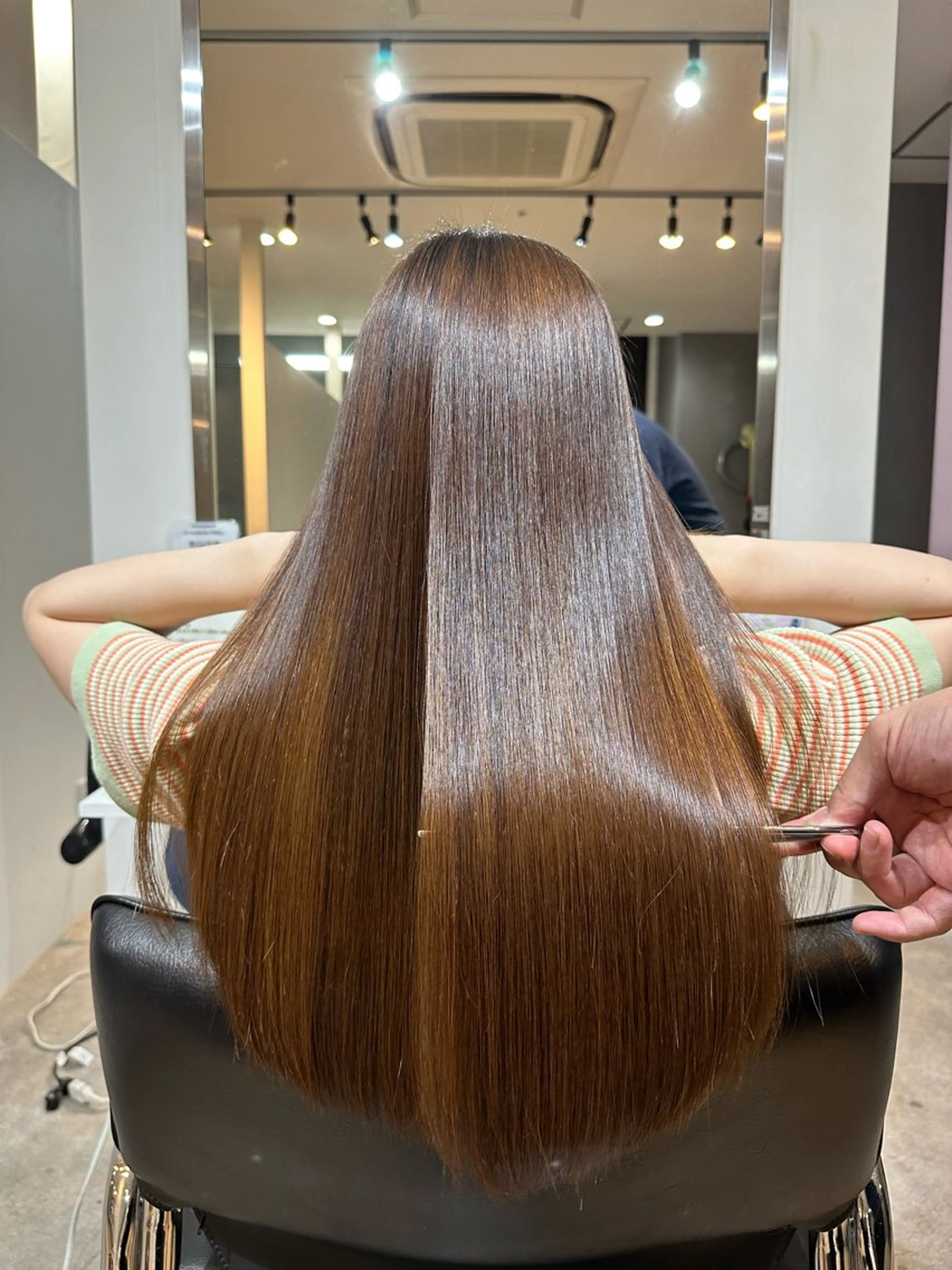 ロング 縮毛矯正 カットモデル大募集中 🌟いけだこうきのヘアスタイル