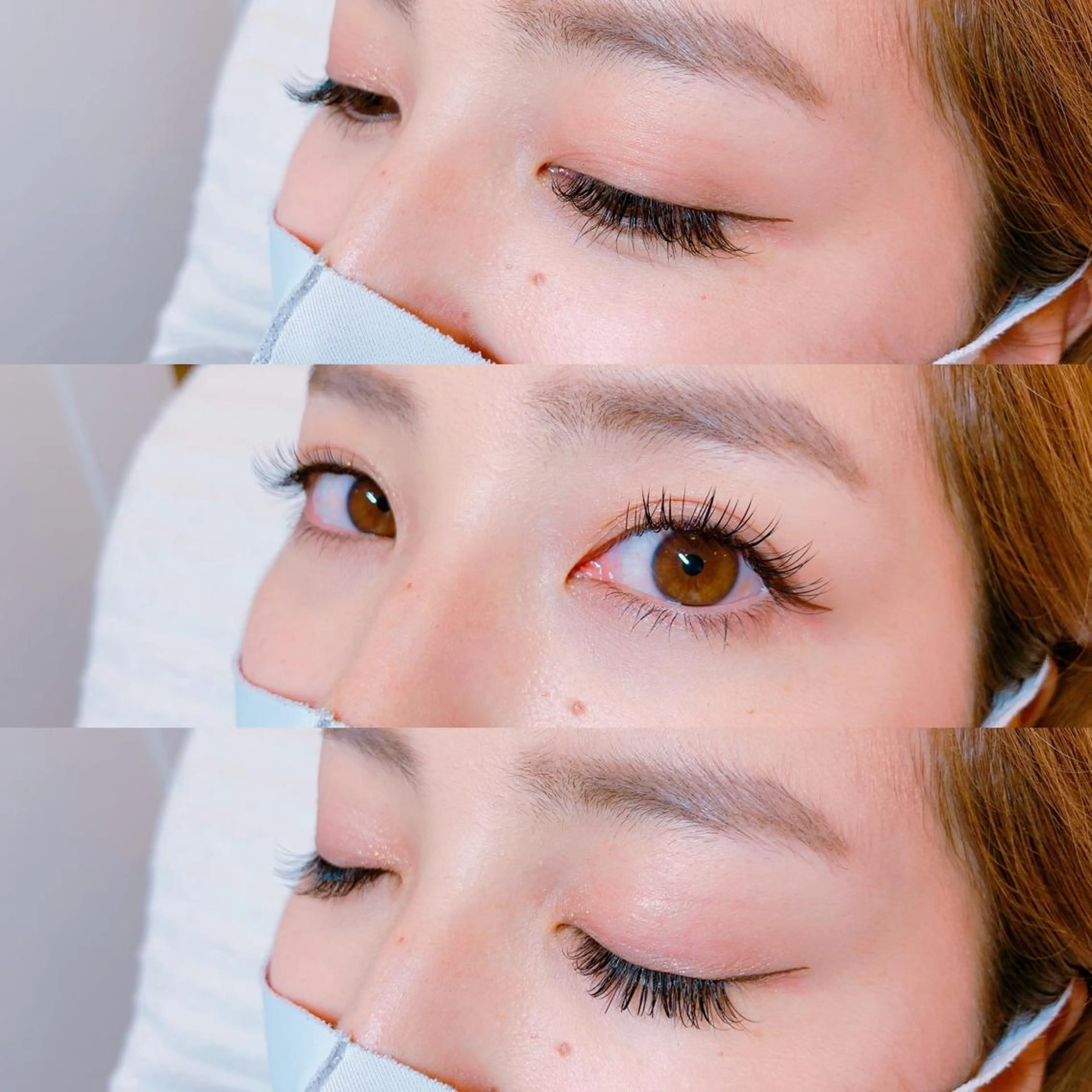 マツエク・マツパ Cカール フラットラッシュ Belle rinaのマツエク・マツパデザイン