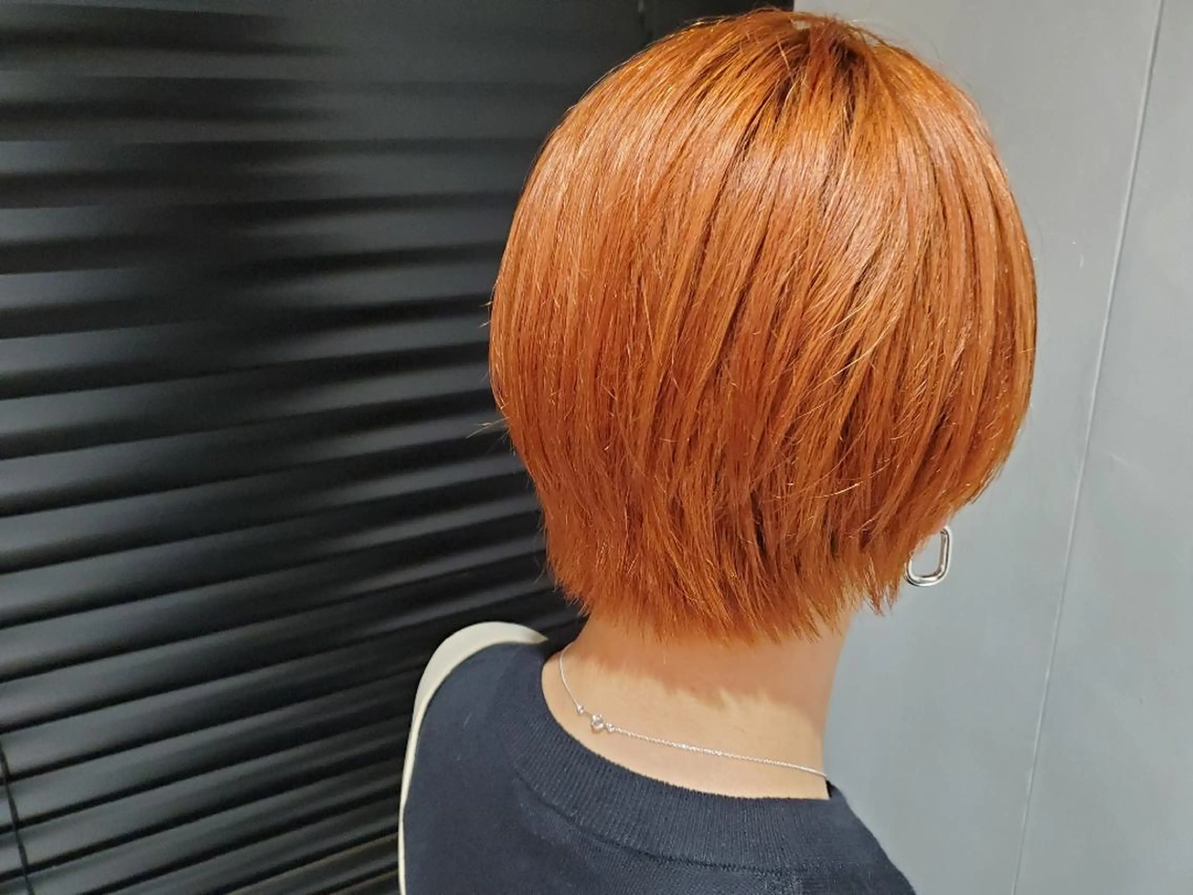 ショート カラー オリーブ透明感カラー 表参道/MIKUのヘアスタイル