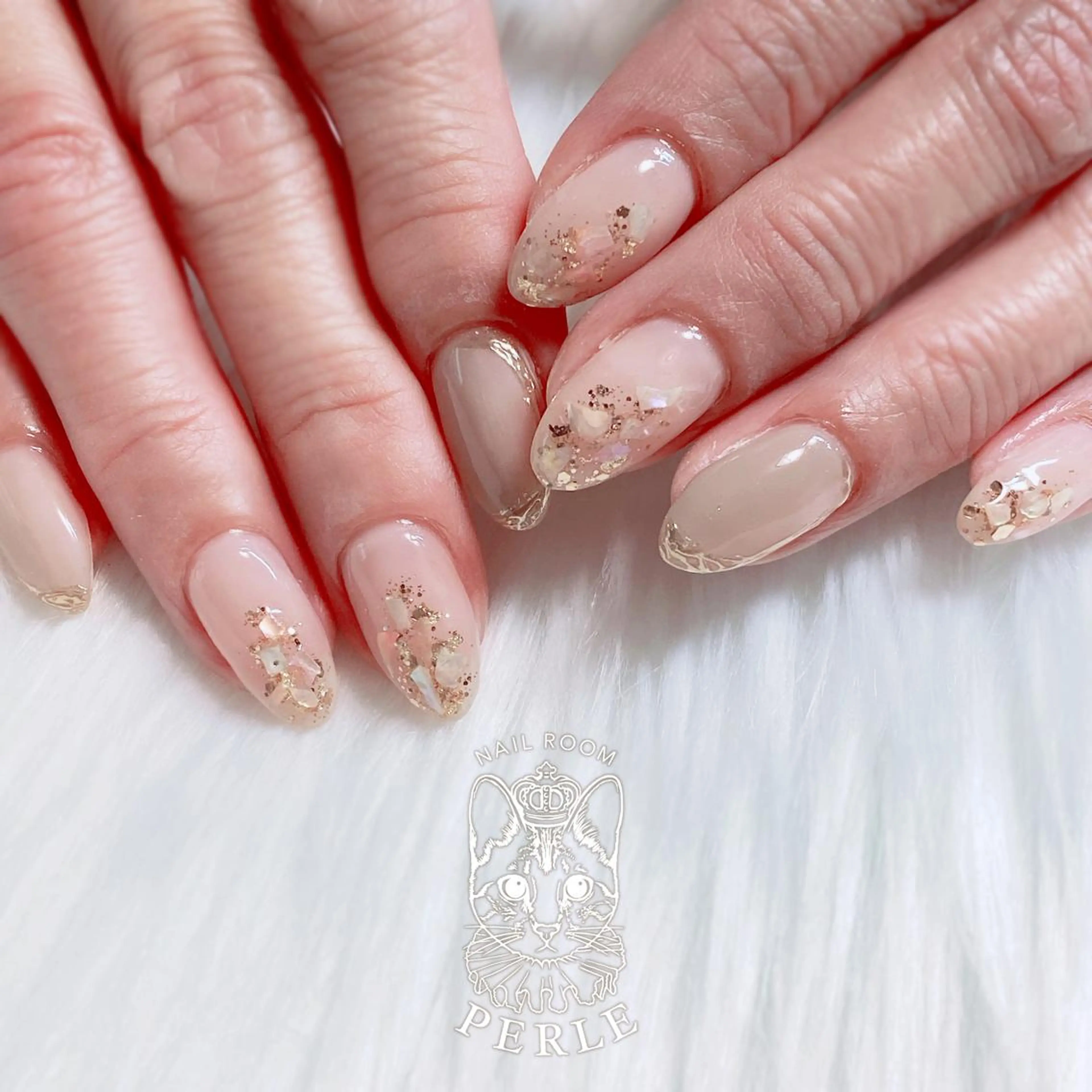 ネイル ハンドネイル nail room Perleのネイルデザイン