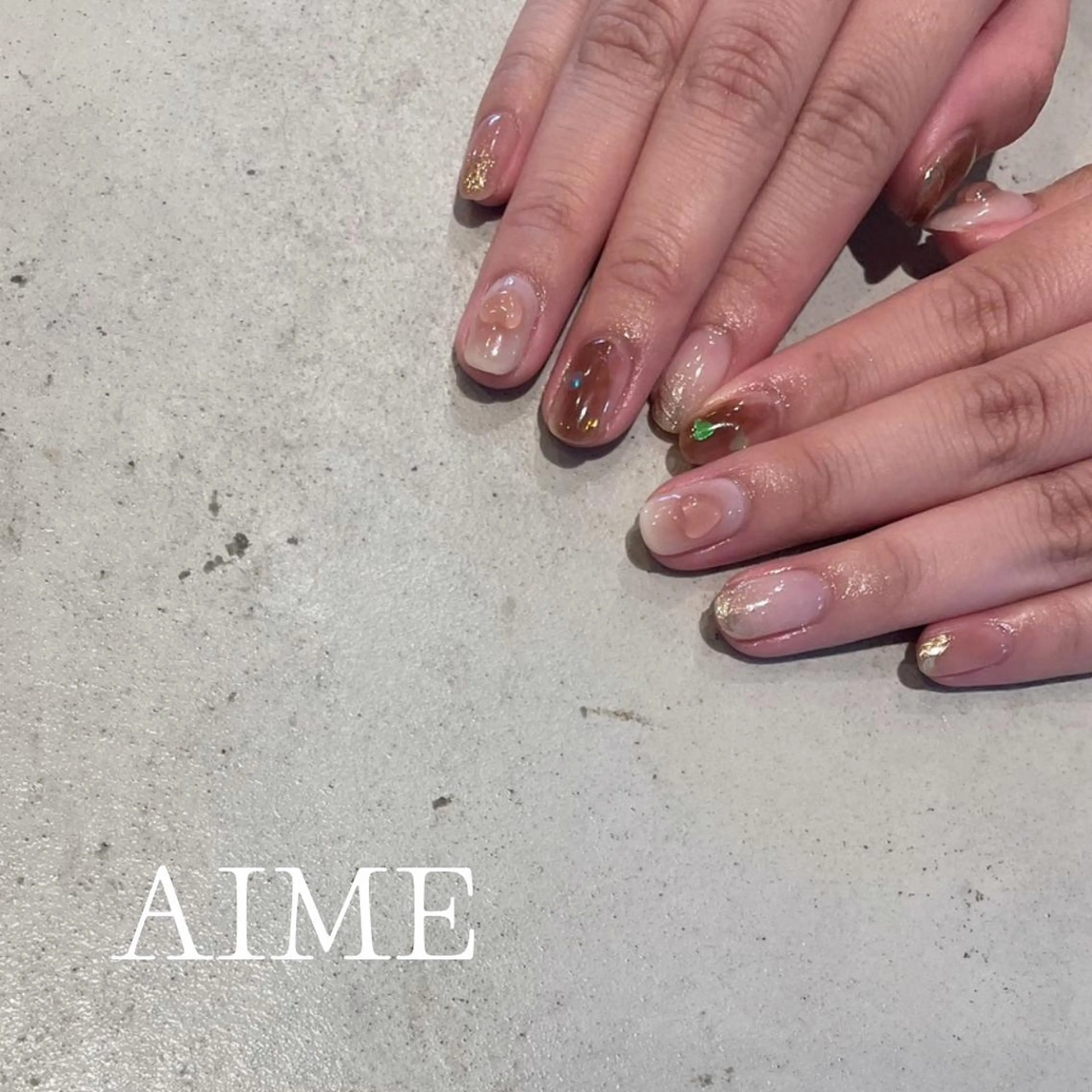 ネイル AIME （momo）のネイルデザイン