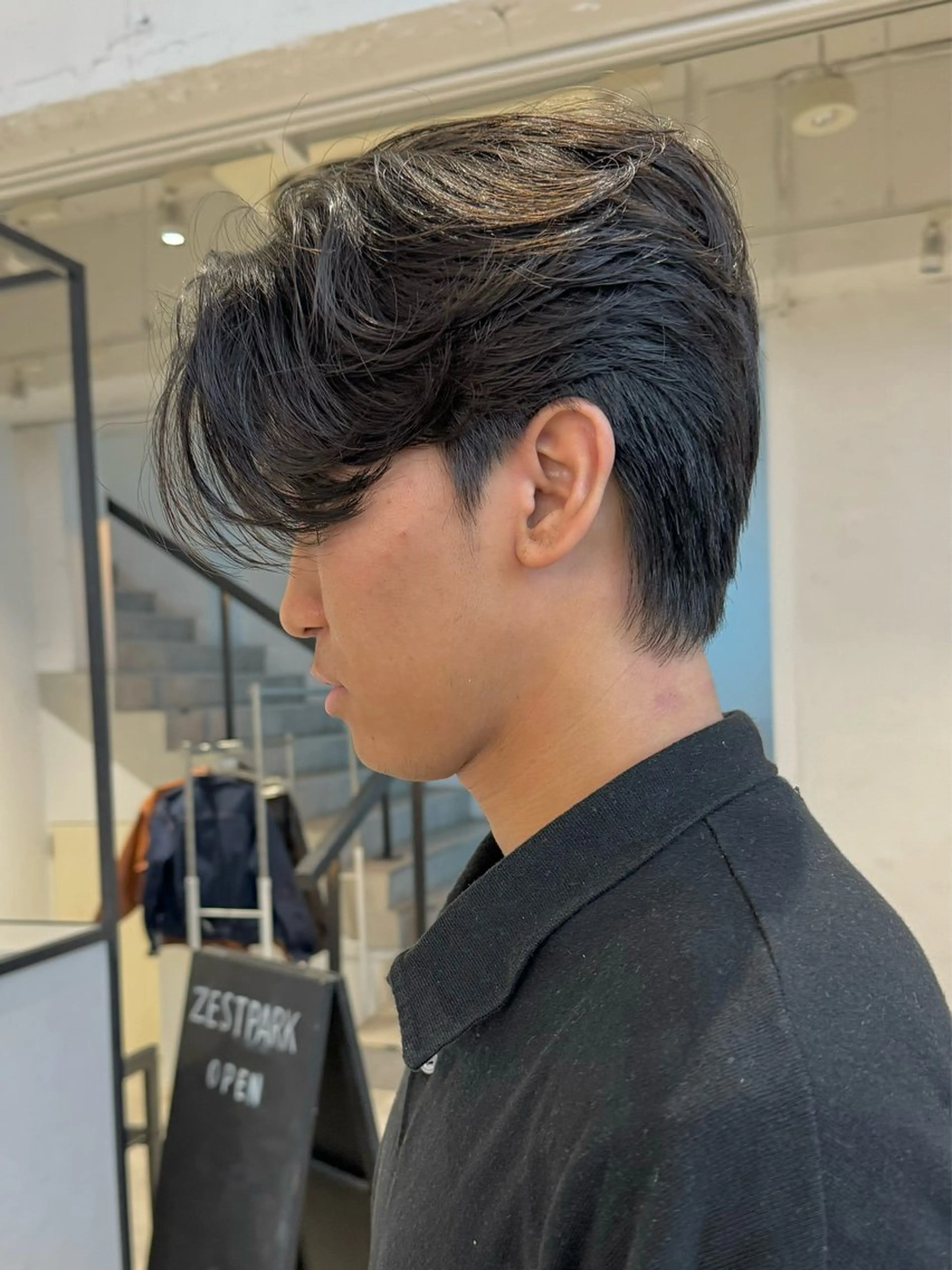 パーマ メンズ カット パーマ 🇰🇷カルマパーマ kaito🇰🇷のヘアスタイル