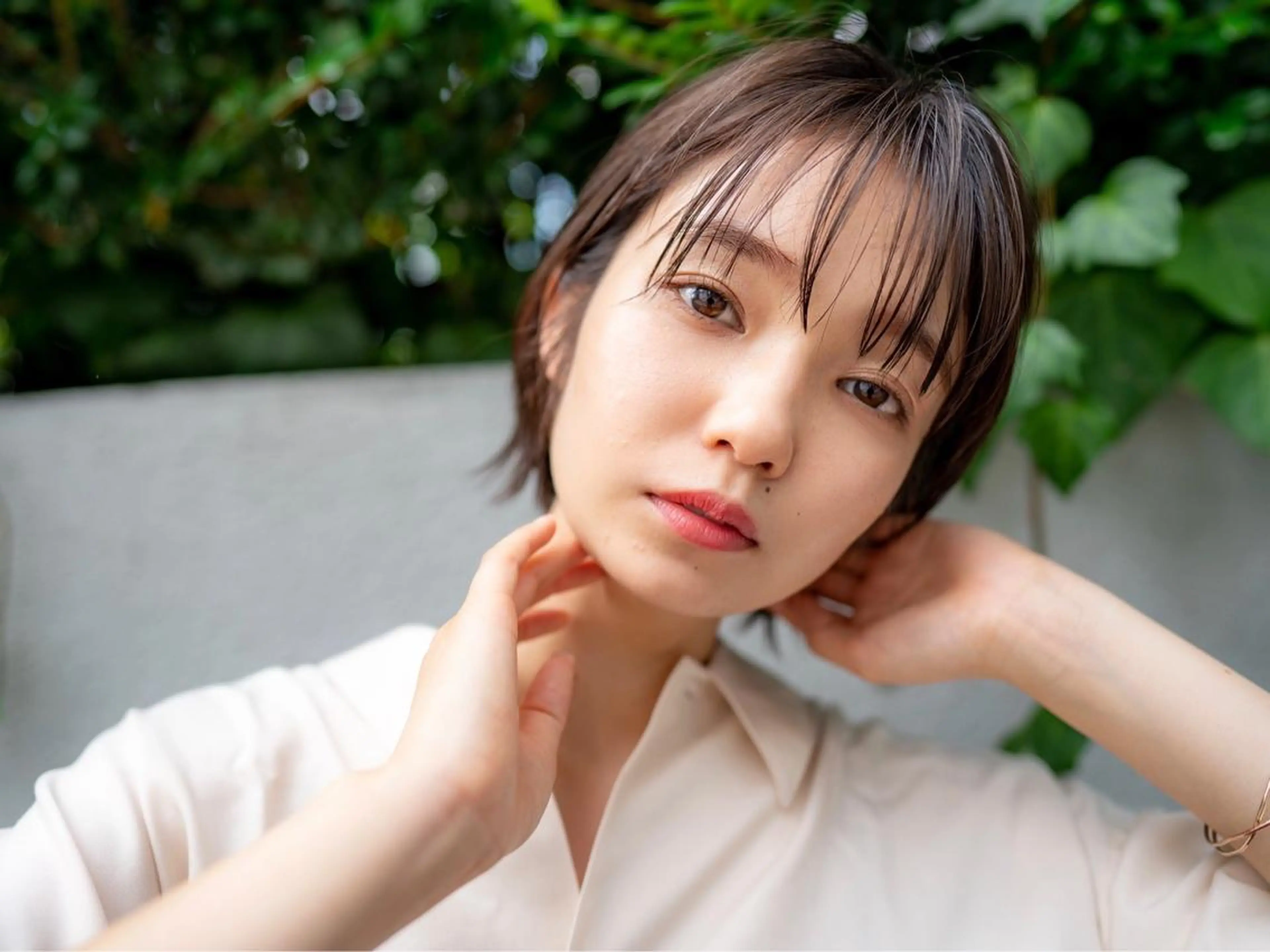 ショート カラー カット ヘアカラー トリートメント 🉐レイヤー/塩見 弘樹🉐渋谷のヘアスタイル